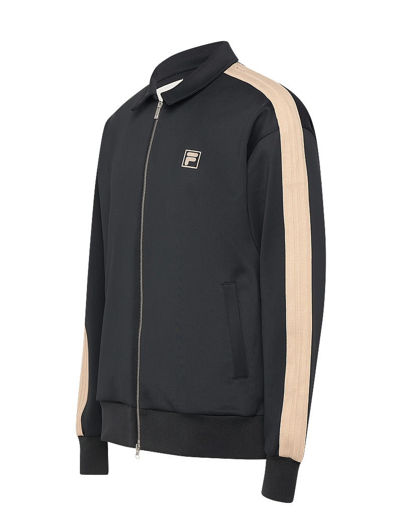 FILA - VAIANO relaxed taped track jacket - oberteile - black - 3