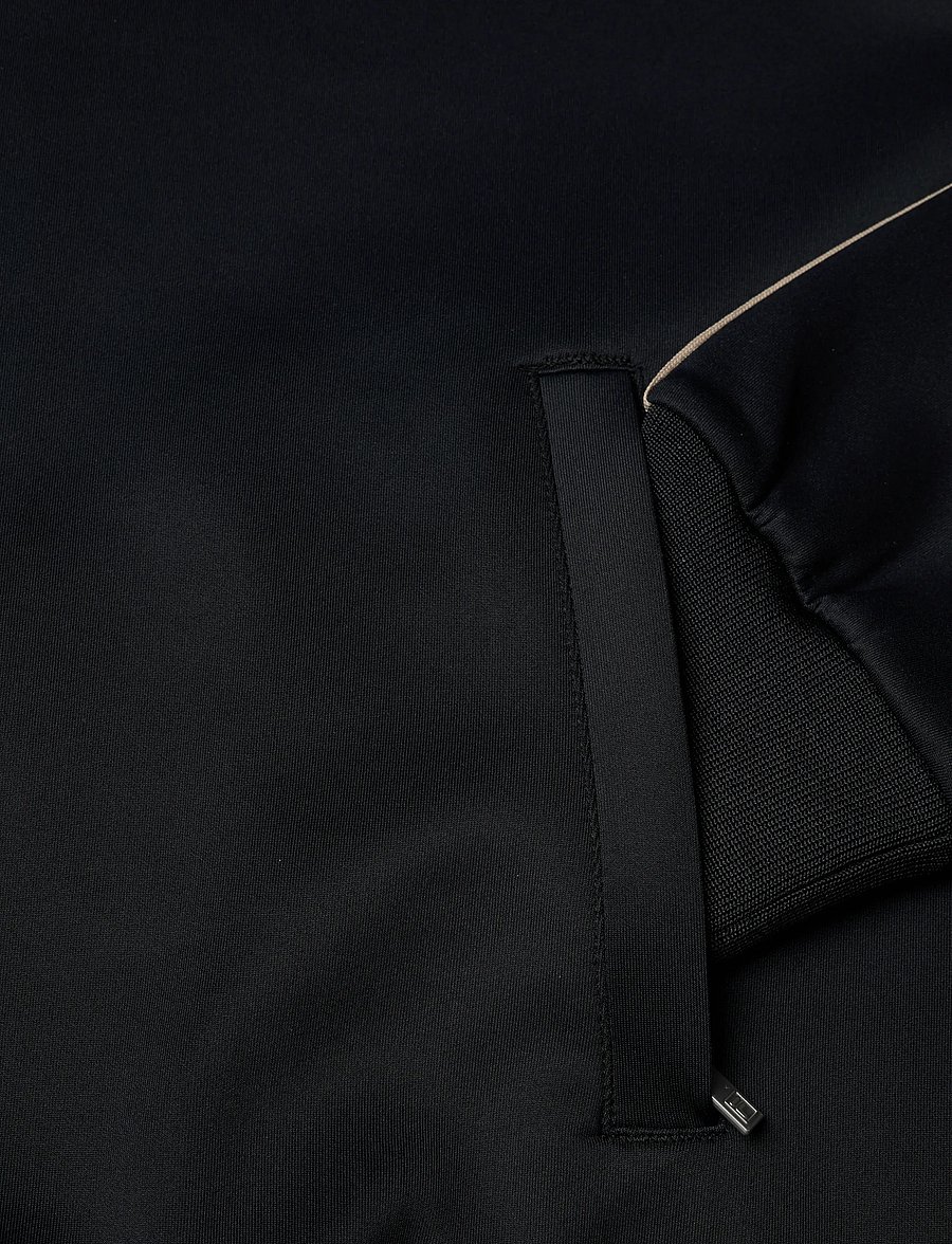 FILA - VAIANO relaxed taped track jacket - alussärgid - black - 5