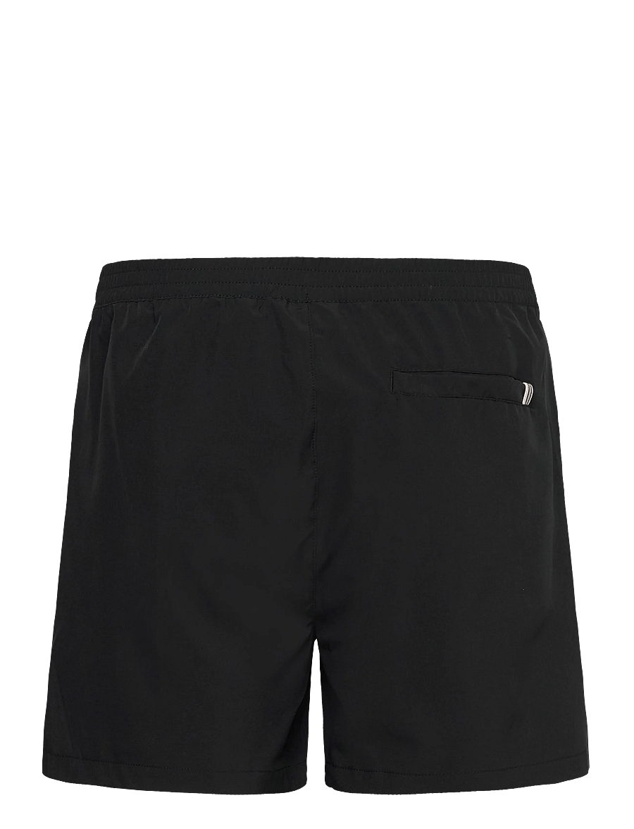 FILA - CAPRIGLIA regular short beach shorts - badebukser - black - 1