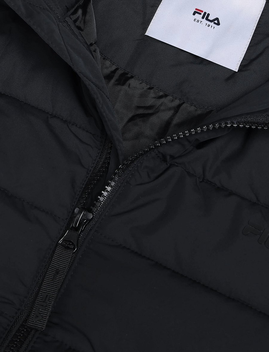 FILA - REVELLO regular lightweight jacket - down jackets - black - 2