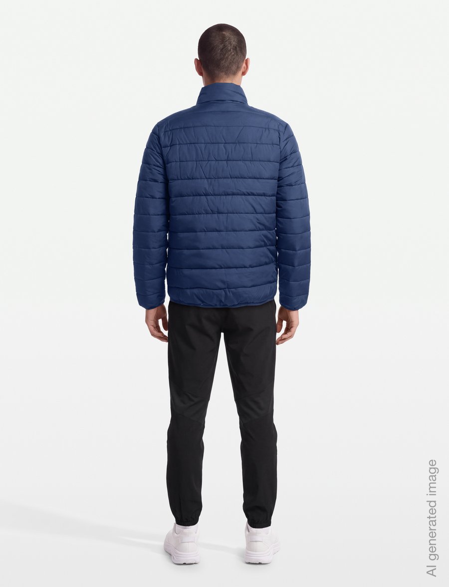 FILA - REVELLO regular lightweight jacket - gewatteerde jassen - dark sapphire - 4