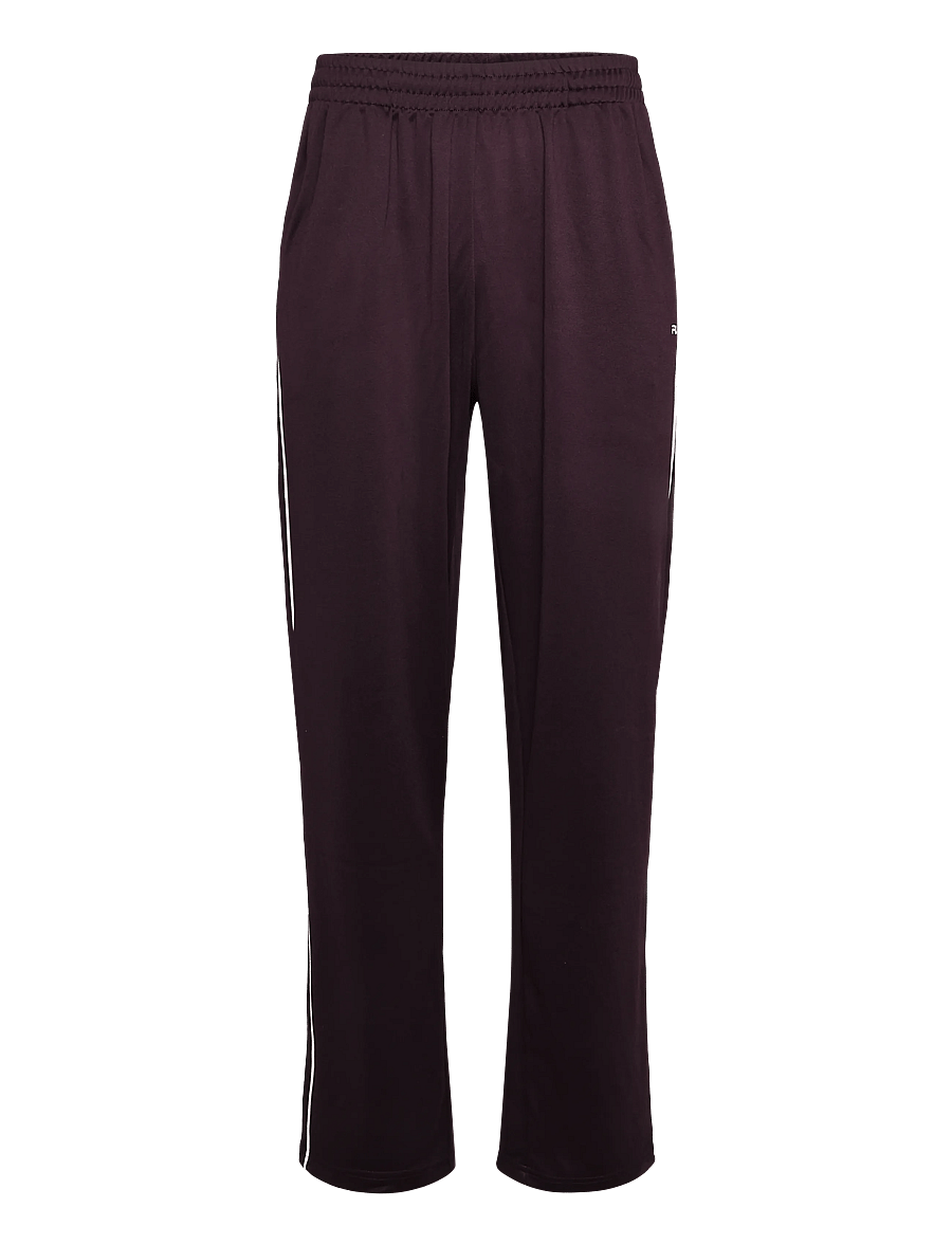 FILA - LAVIS relaxed straight piping track pants - trainingshosen - fudge - 0