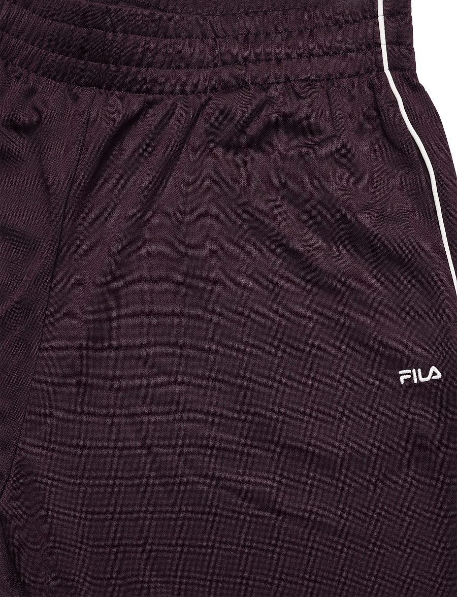 FILA - LAVIS relaxed straight piping track pants - trainingshosen - fudge - 3