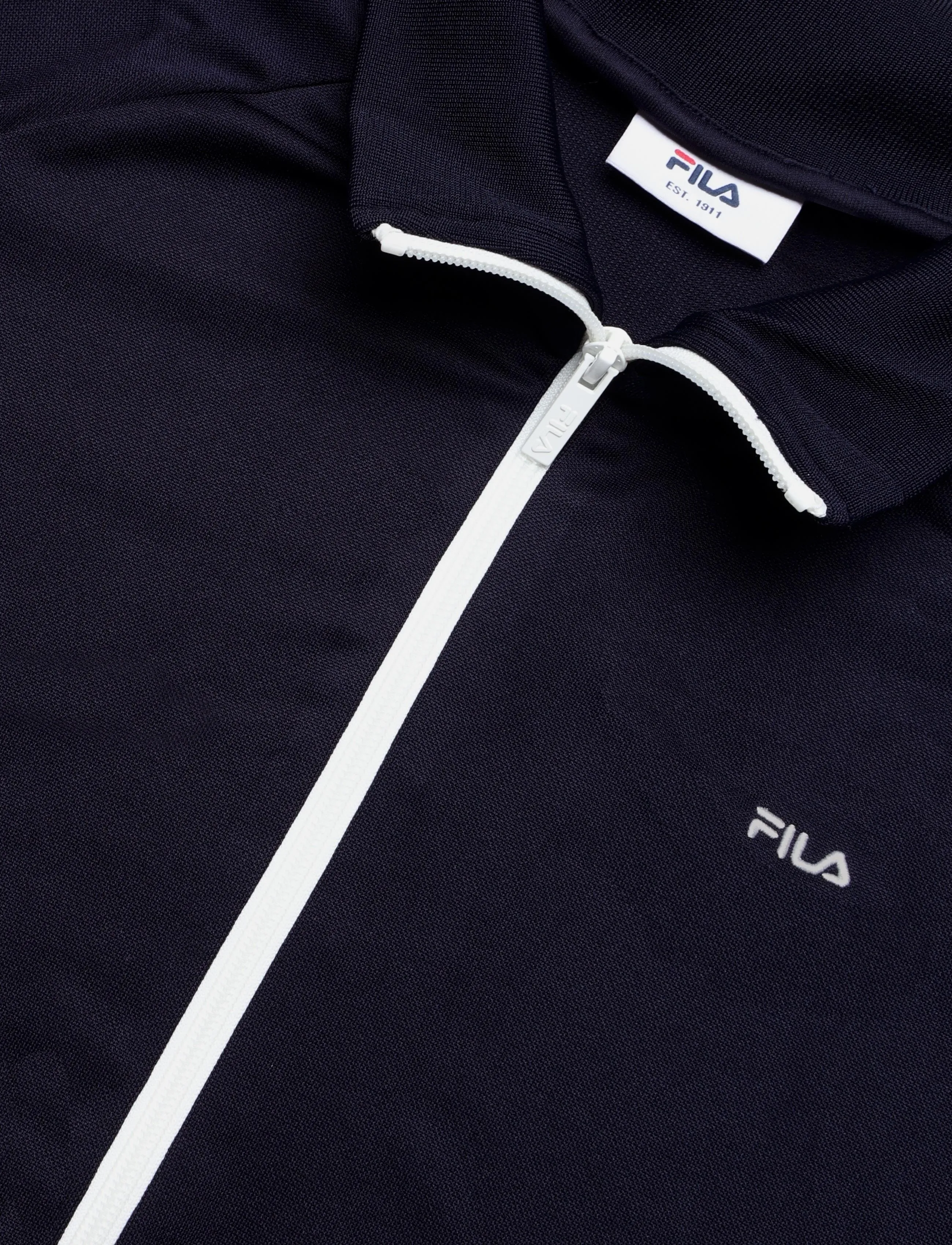 FILA - LAVIS regular piping track jacket - sportjackor - dark sapphire - 2