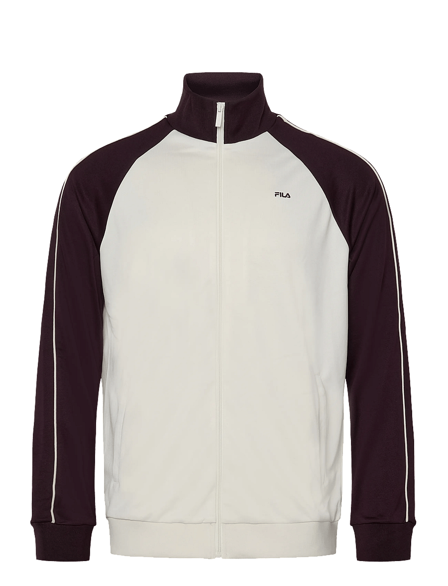 FILA - LAVIS regular piping track jacket - fudge-egret - 0