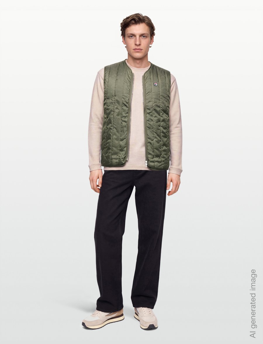 FILA - ORTESEI regular lightweight vest - kläder - deep depths - 0