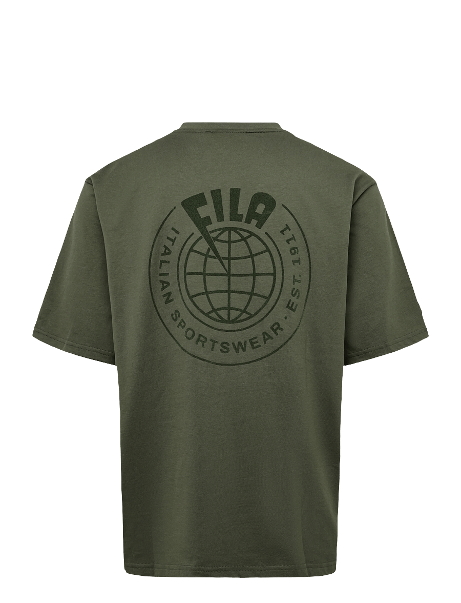 FILA - SORAGA loose graphic t-shirt - oberteile & t-shirts - deep depths - 1