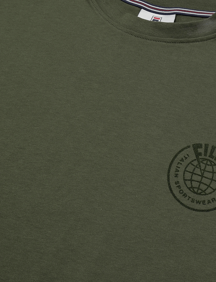 FILA - SORAGA loose graphic t-shirt - oberteile & t-shirts - deep depths - 2
