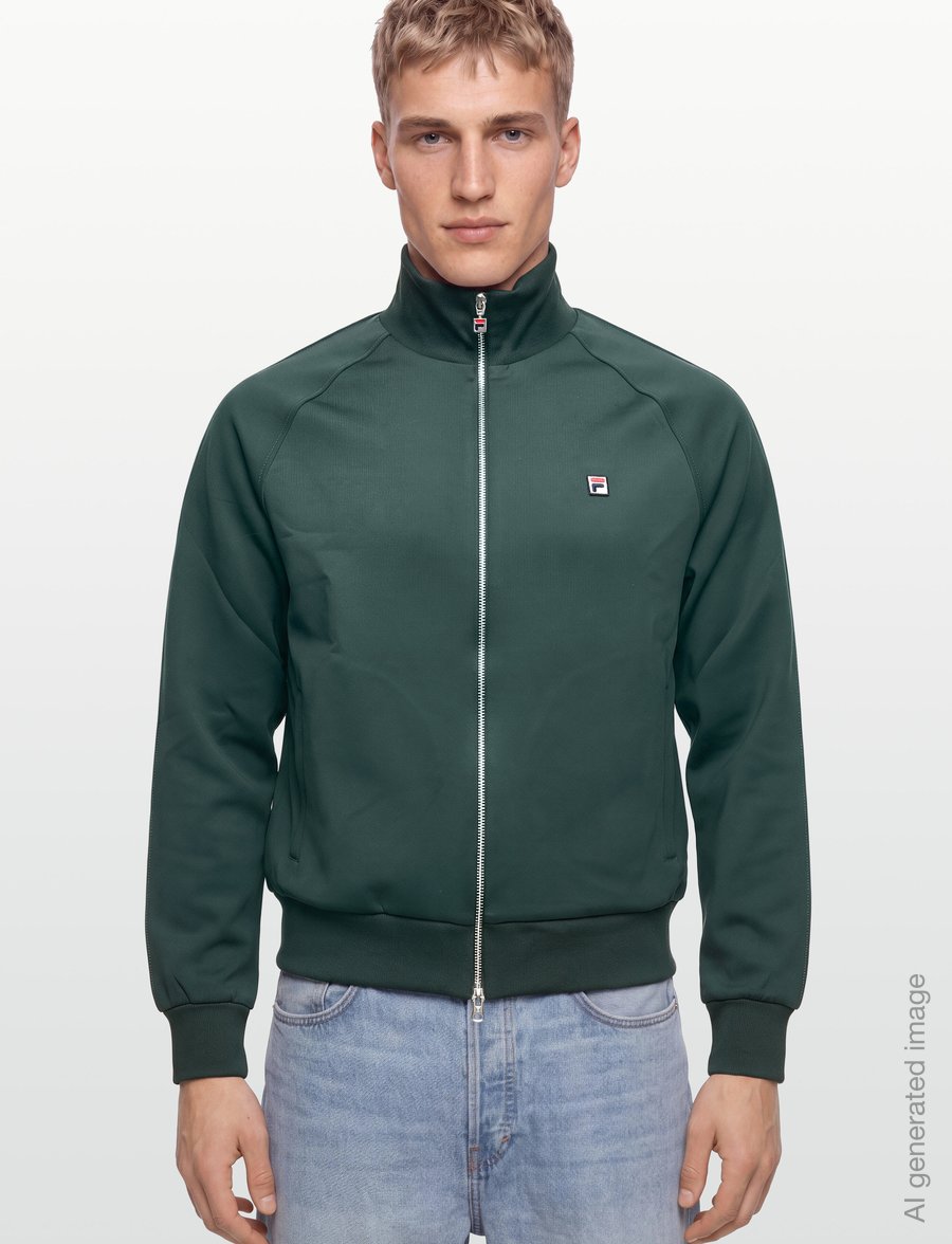 FILA - CAVALESE regular track jacket - sportjackor - scarab - 3