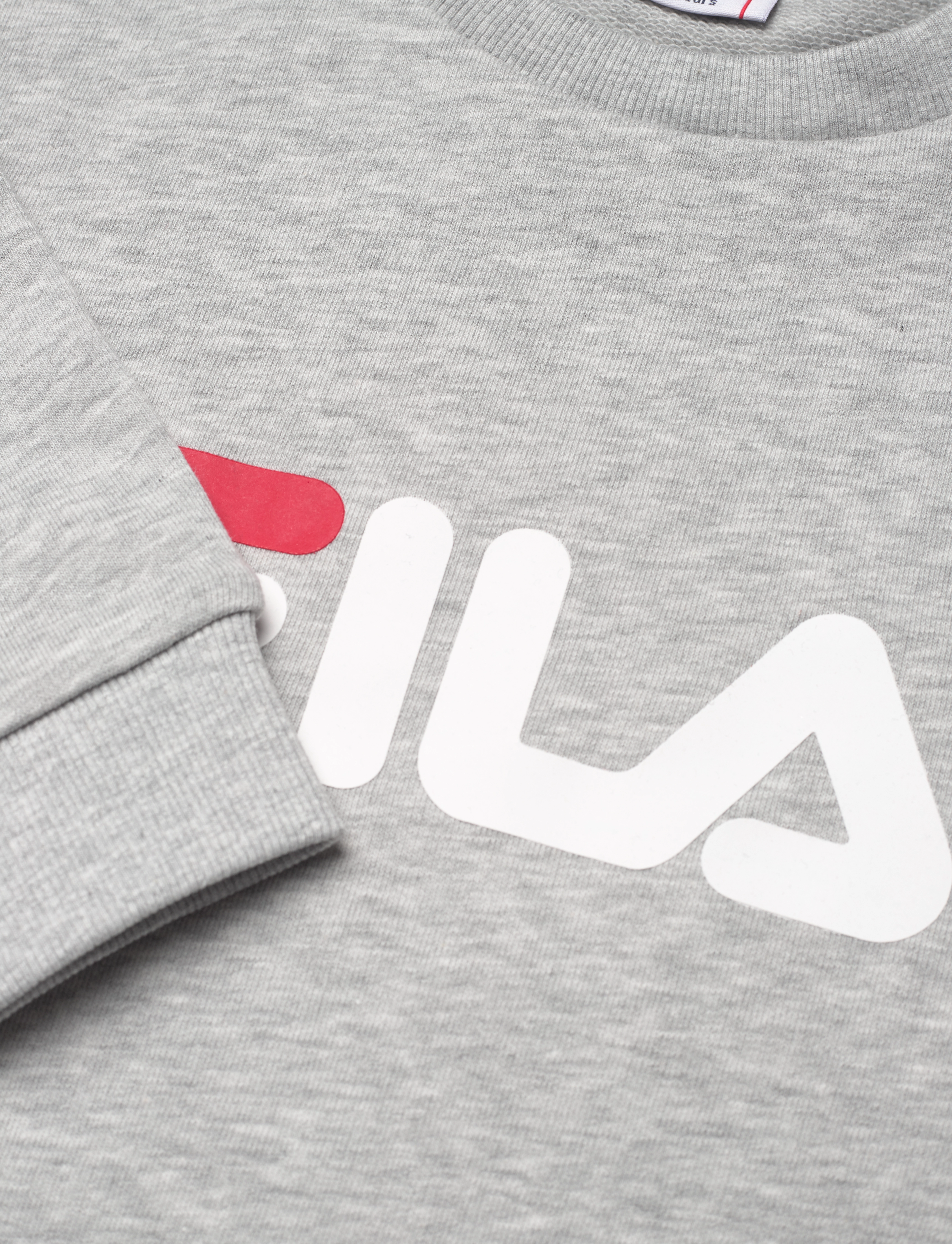 FILA - SORDAL classic logo crew sweat - light grey melange - 2