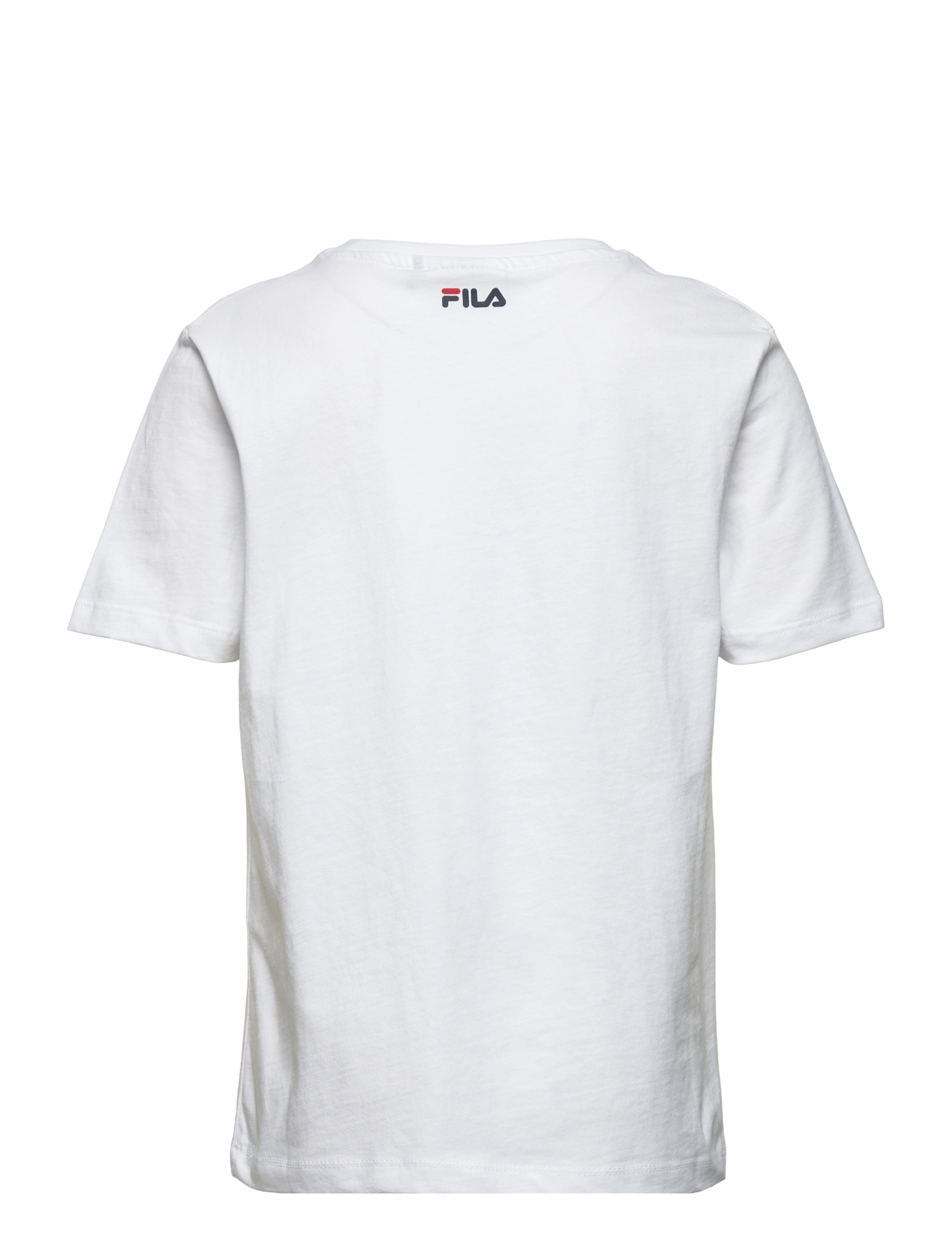 FILA - SOLBERG classic logo tee - bright white - 1