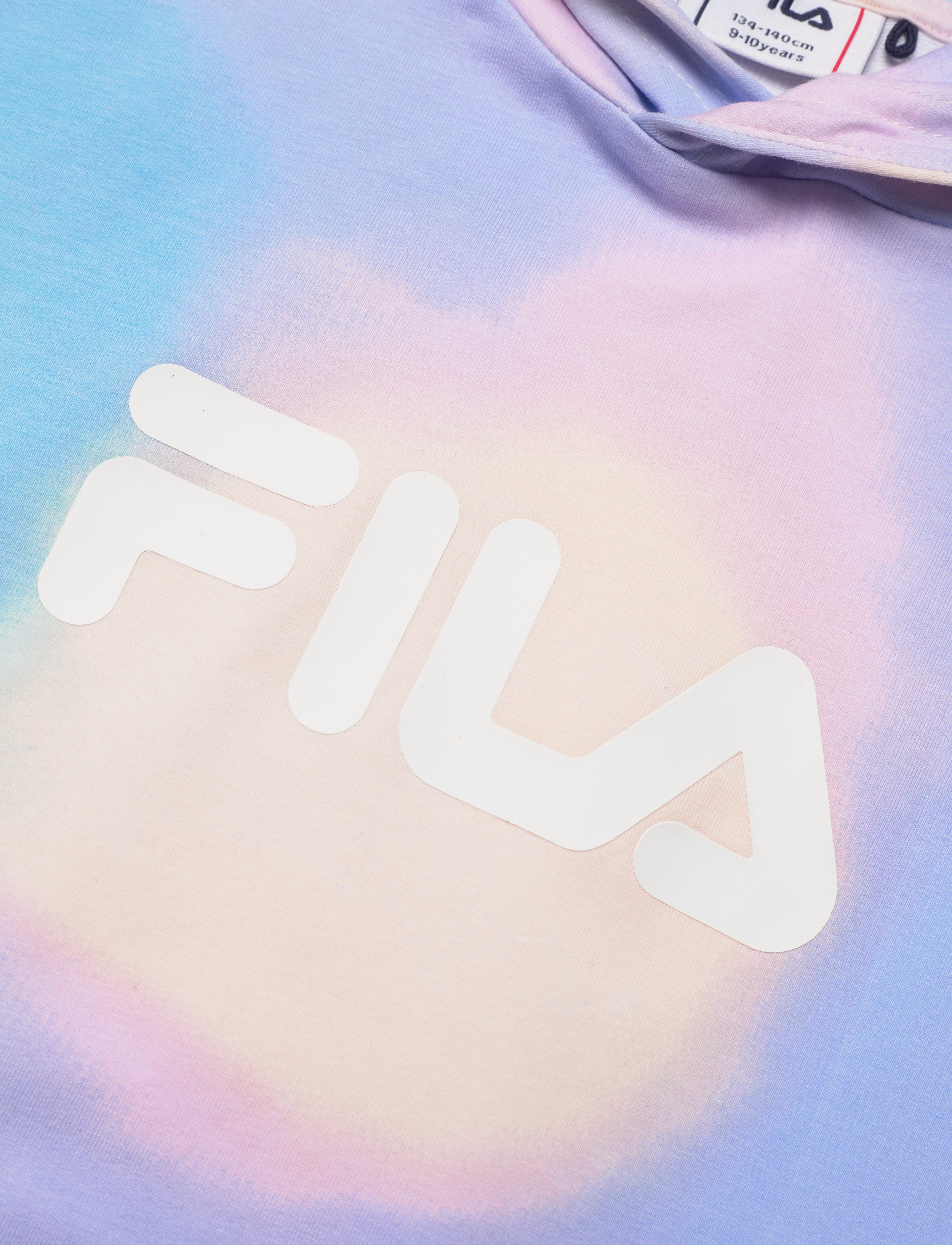 FILA - SCHLIER classic logo hoody - multi color batic aop - 2