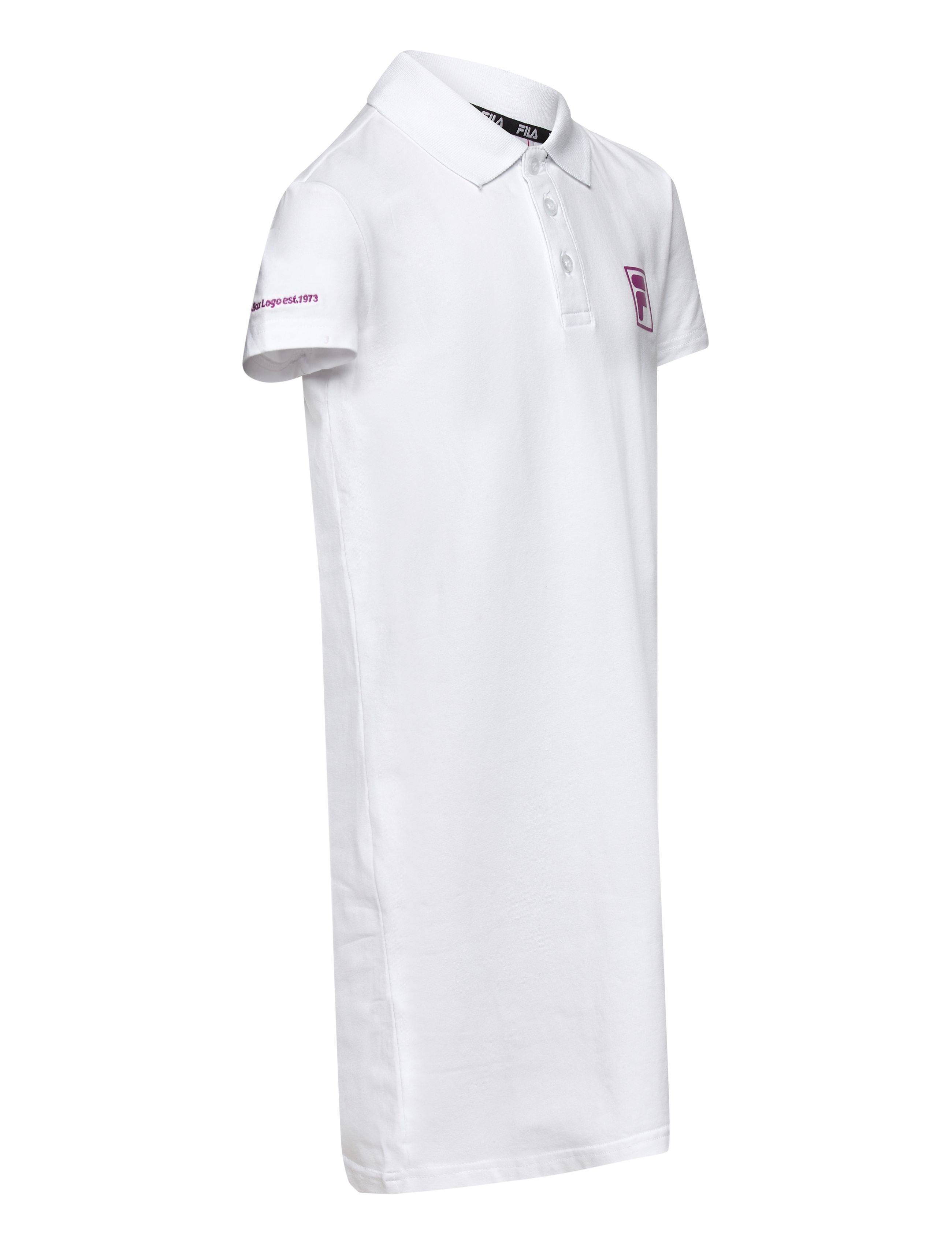 FILA - BURGSINN polo dress - bright white - 2