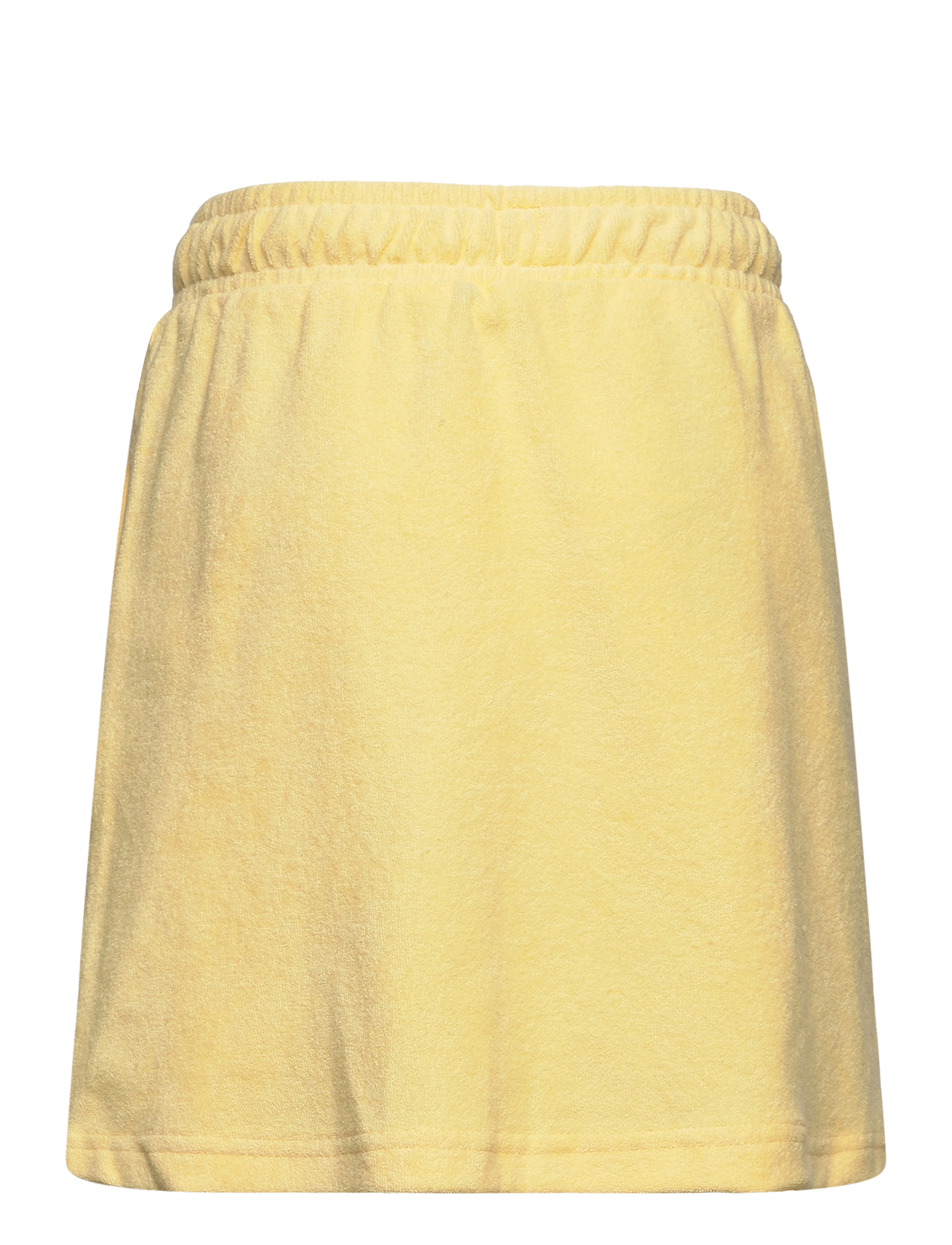 FILA - TAGMERSHEIM towelling knit track skirt - pale banana - 1