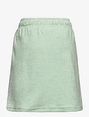 FILA - TAGMERSHEIM towelling knit track skirt - korte nederdele - silt green - 1