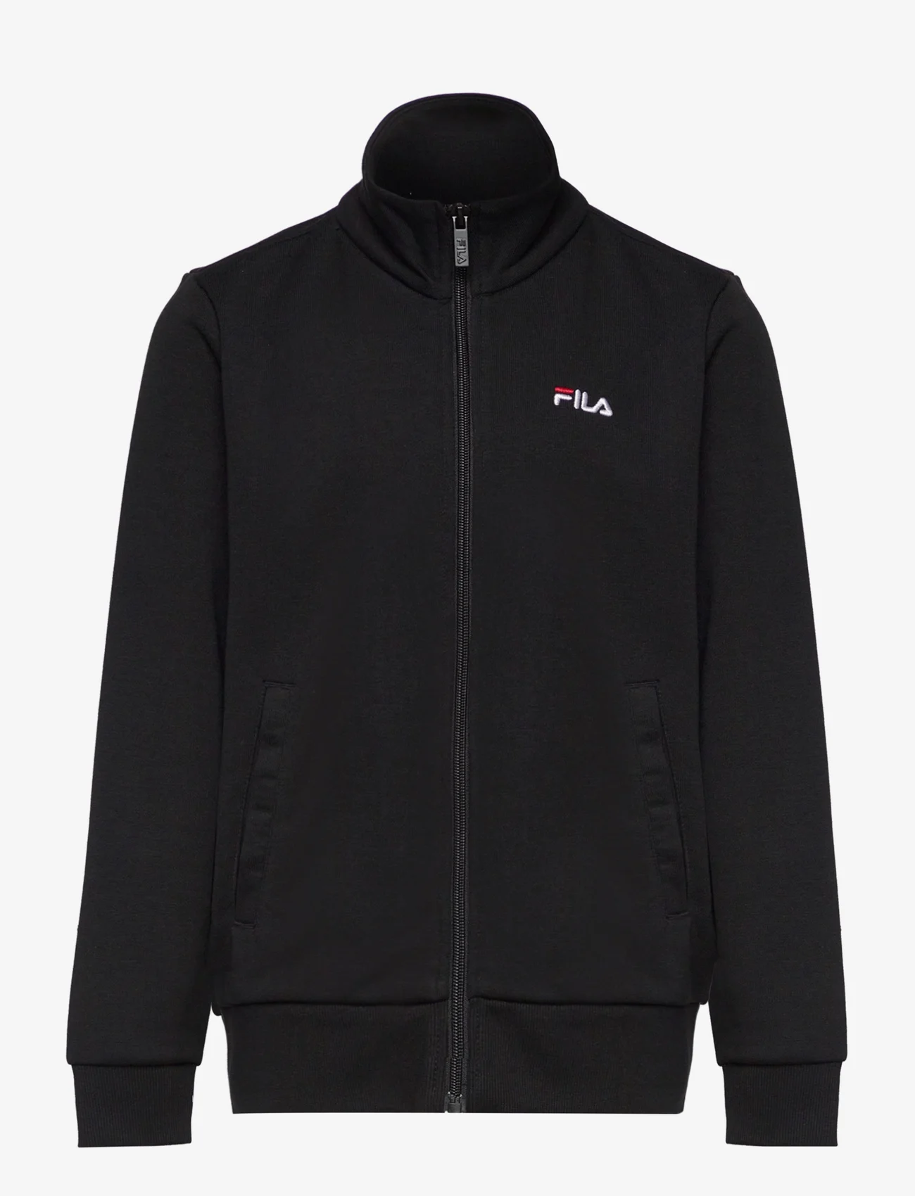 FILA - BLANKENHAGEN graphic track jacket - sportiska stila džemperi - black - 0