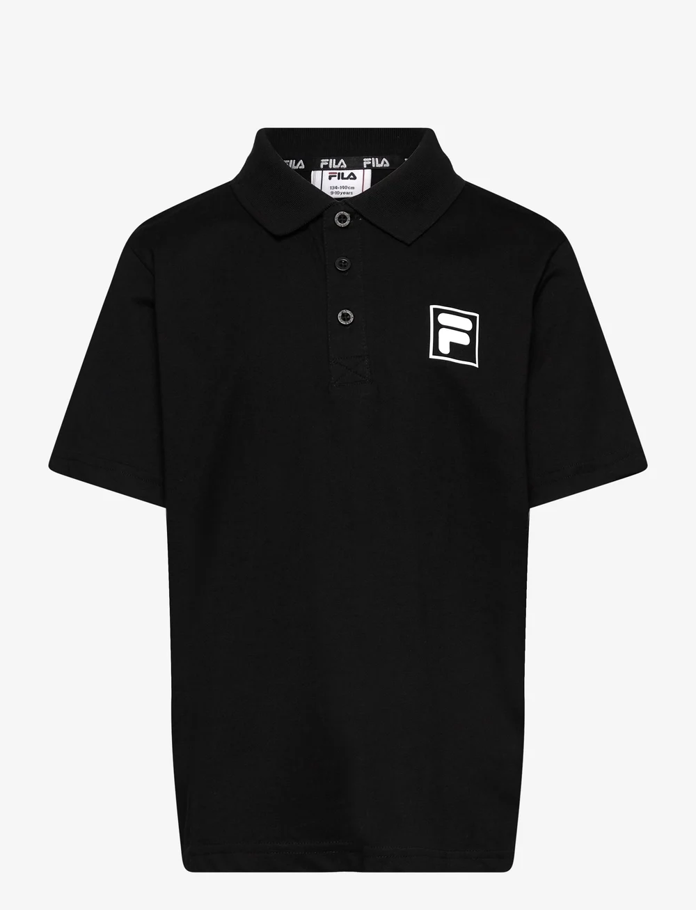 Fila black polo shirt hotsell
