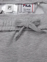 FILA - LONNIG logo shorts - sweatshorts - light grey melange - 3