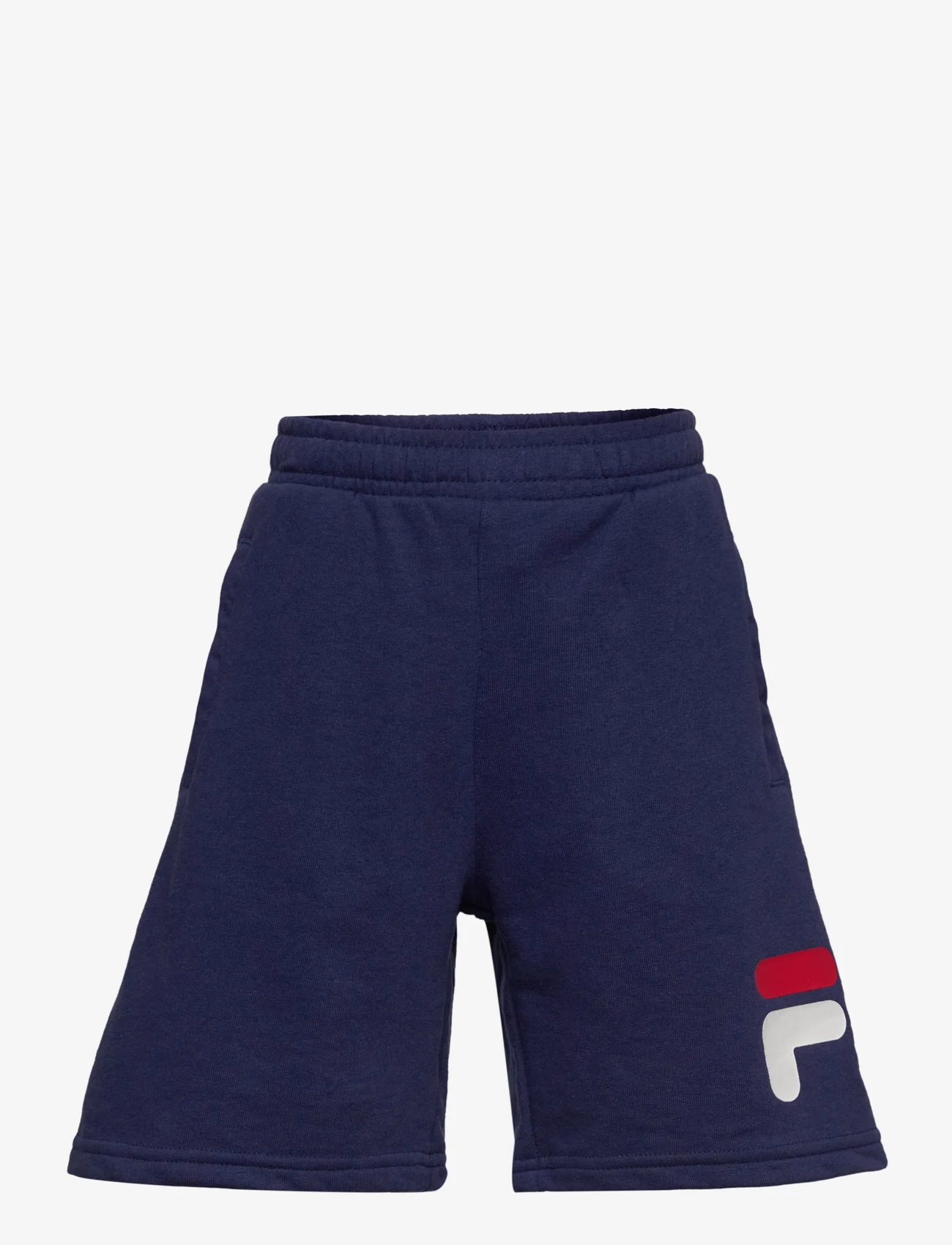 FILA - LONNIG logo shorts - sweatshorts - medieval blue - 0
