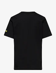 FILA - LEGDE graphic tee - kortärmade t-shirts - black - 1