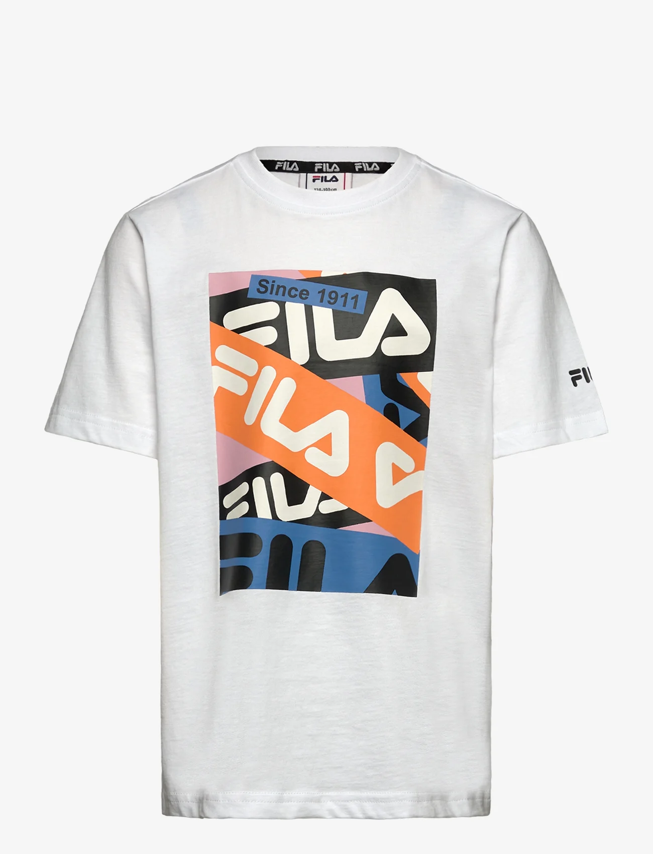 FILA - LEGDE graphic tee - short-sleeved t-shirts - bright white - 0