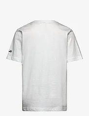 FILA - LEGDE graphic tee - kortermede t-skjorter - bright white - 1