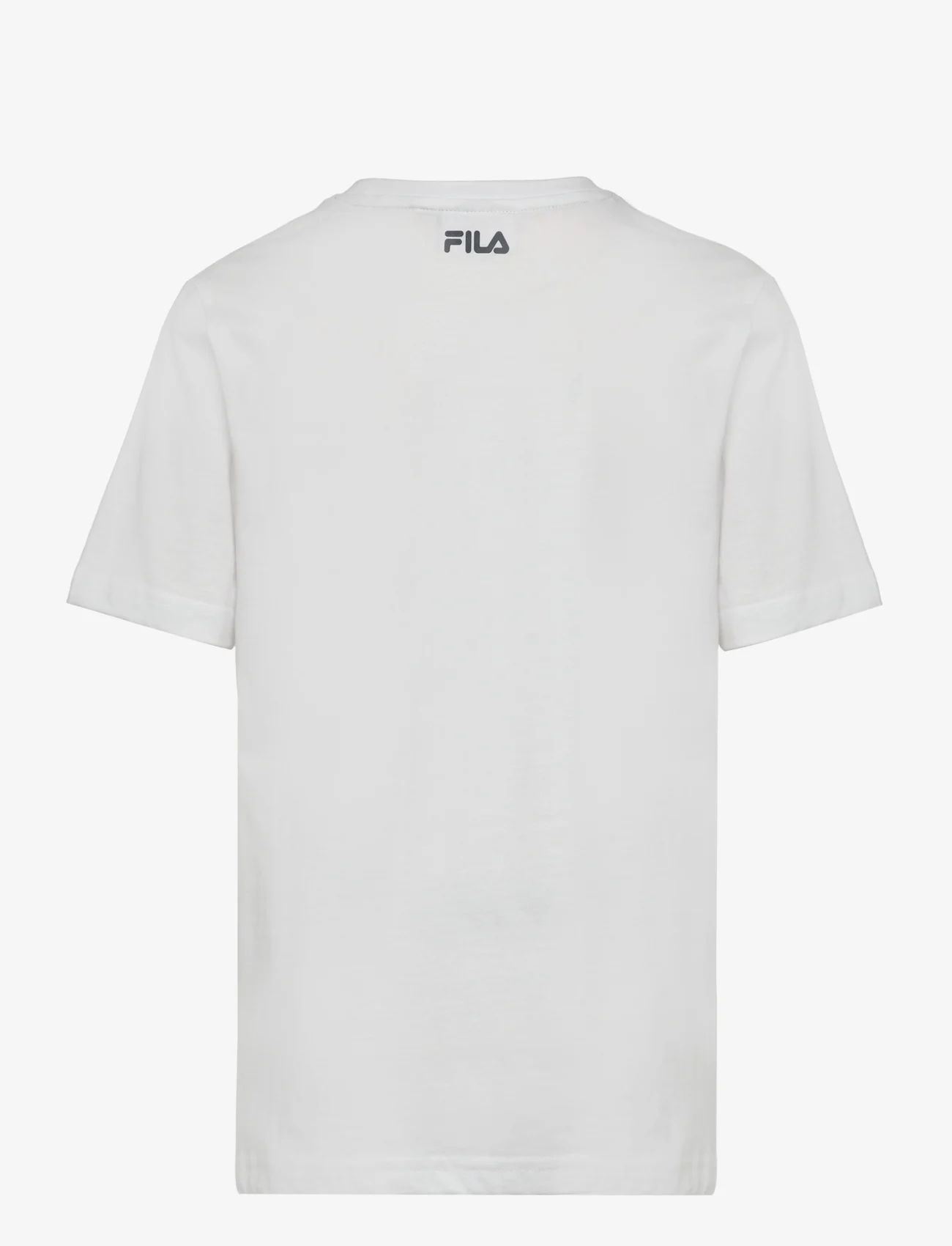 FILA - LEGDEN graphic tee - kortärmade t-shirts - bright white - 1