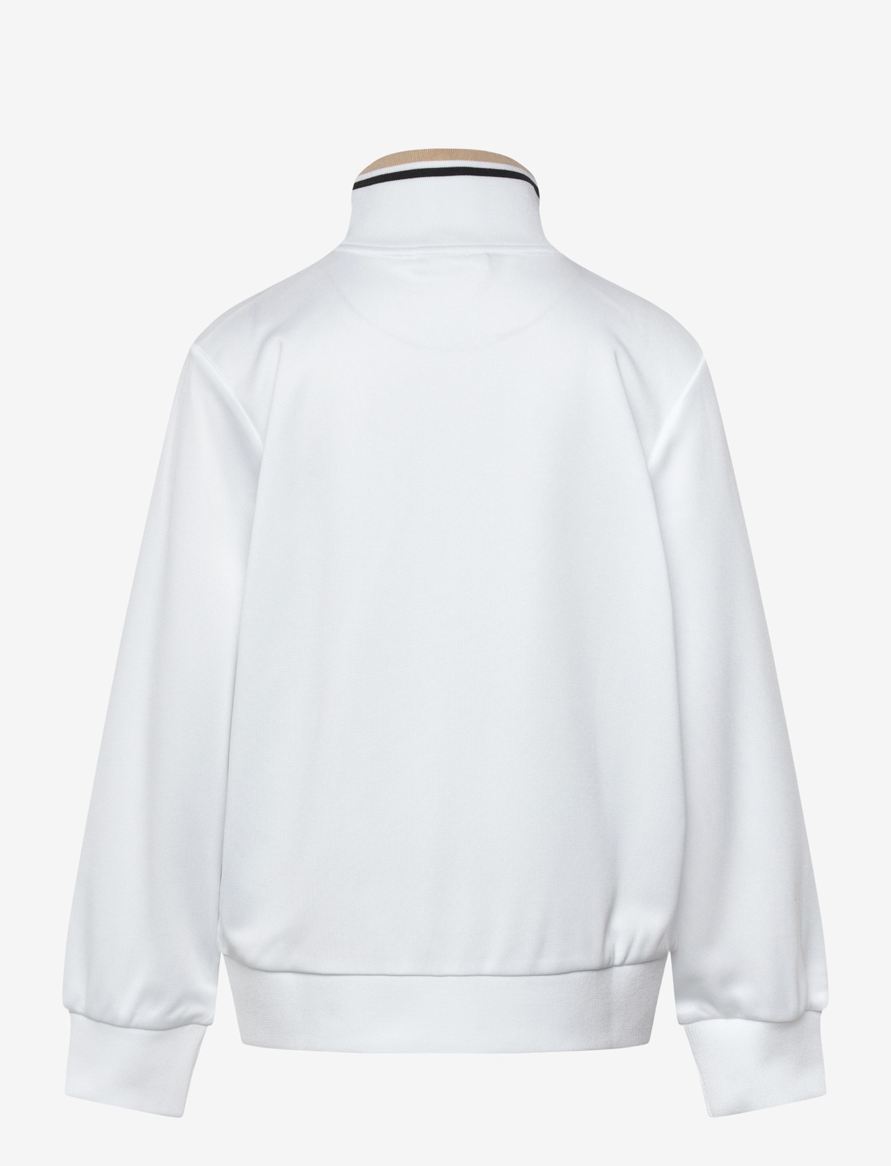 FILA - CAMPASSO regular taped track jacket - sweatshirts - bright white-white pepper - 1