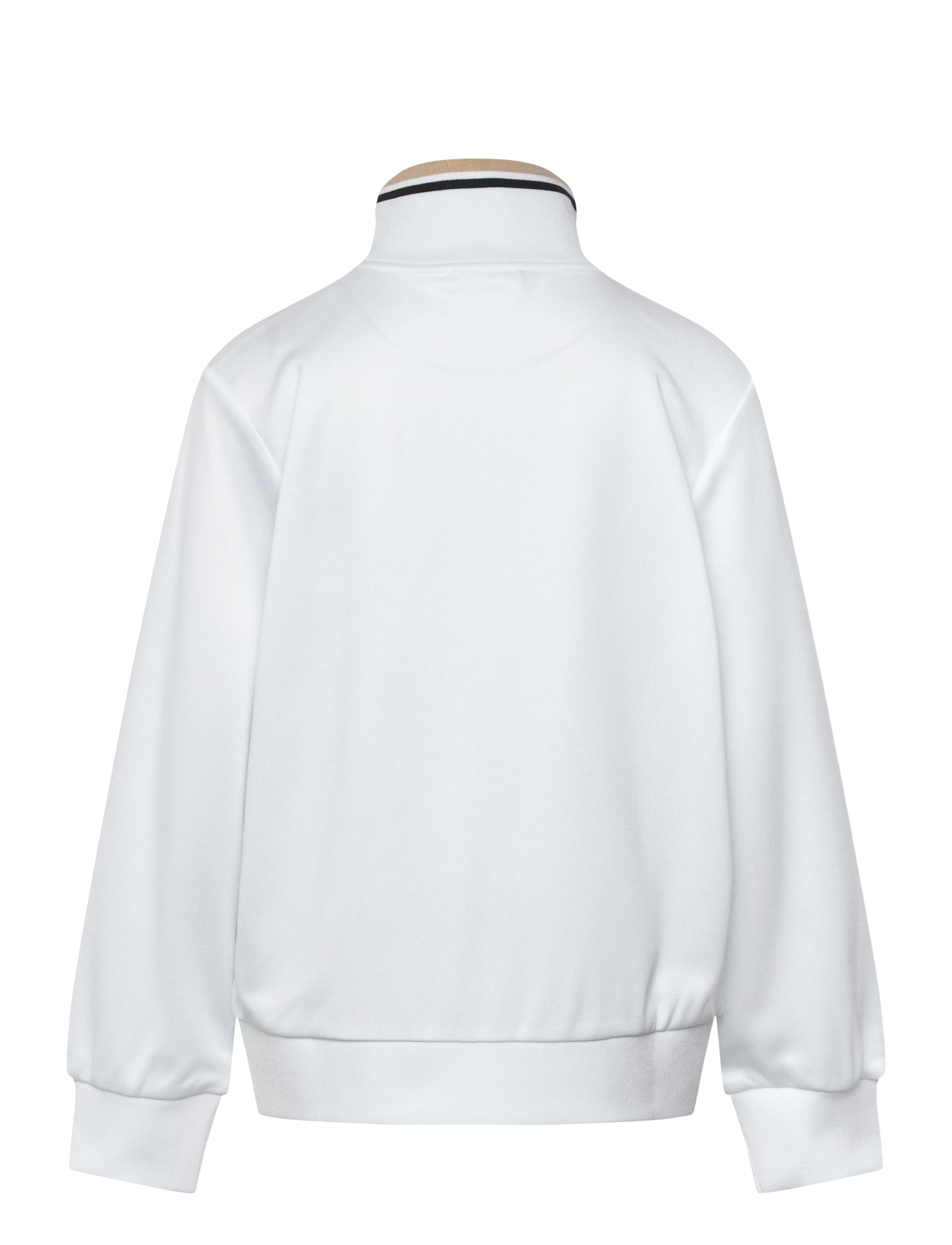 FILA - CAMPASSO regular taped track jacket - striukės ir švarkeliai - bright white-white pepper - 1