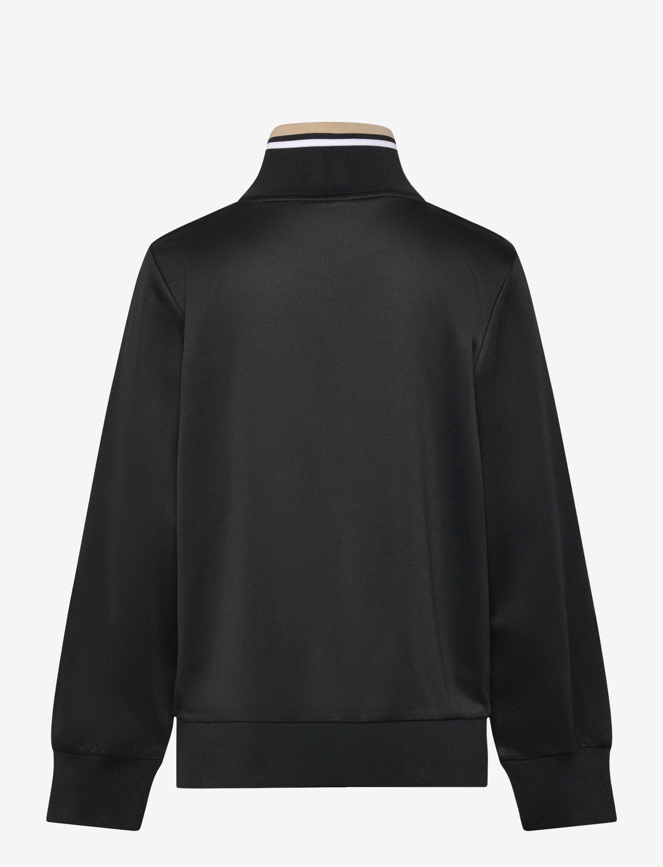 FILA - CAMPASSO regular taped track jacket - sweatshirts - black-white pepper - 1