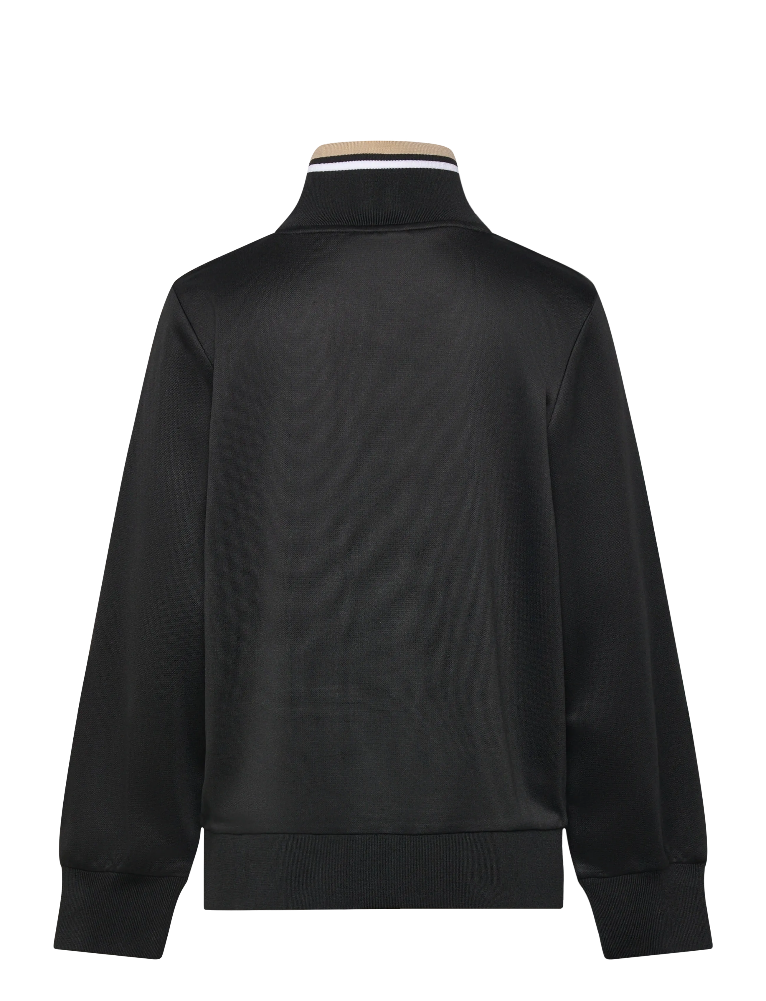 FILA - CAMPASSO regular taped track jacket - sweatshirts - black-white pepper - 1
