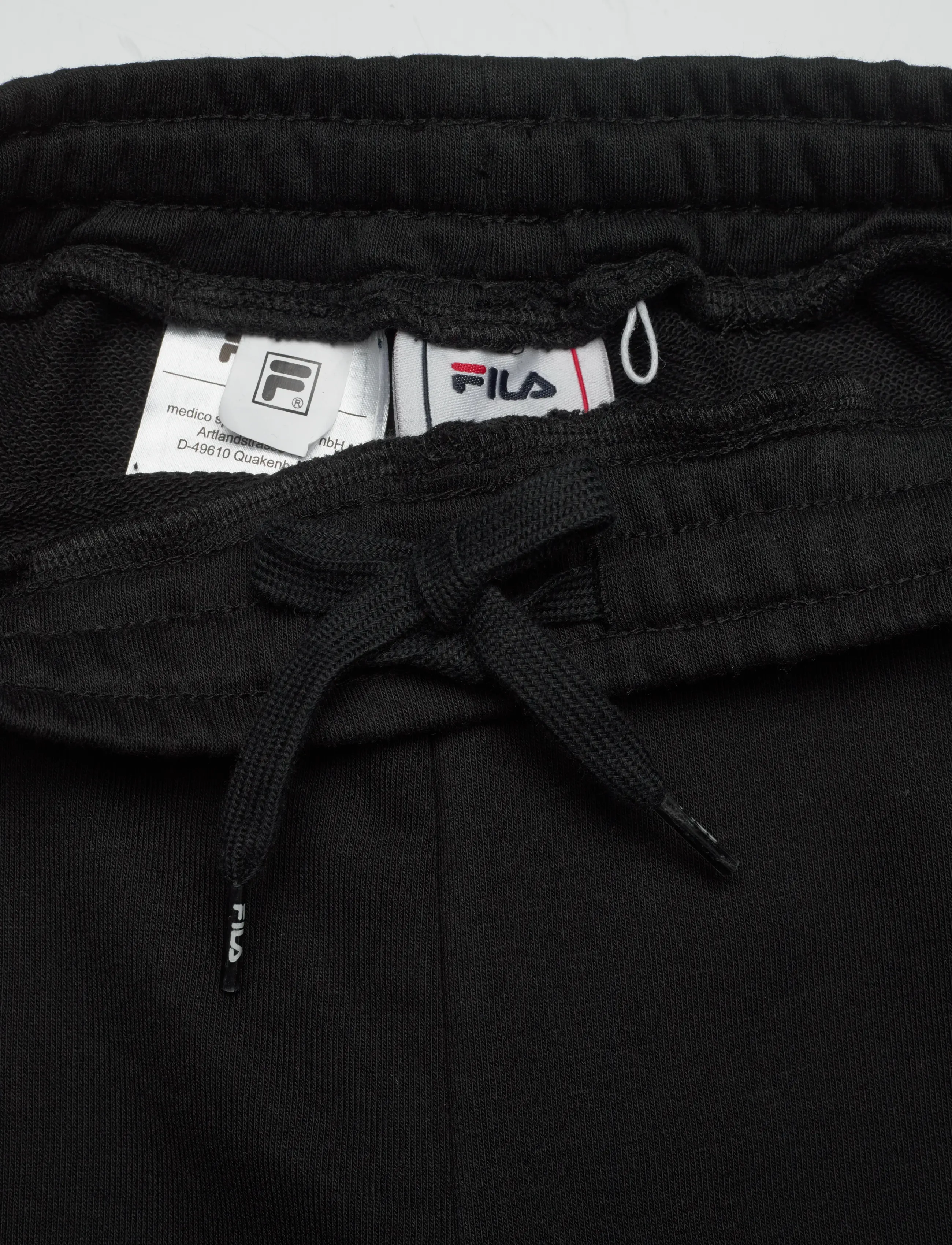 FILA - CARISIO regular logo sweatpants - sweatpants - black - 2