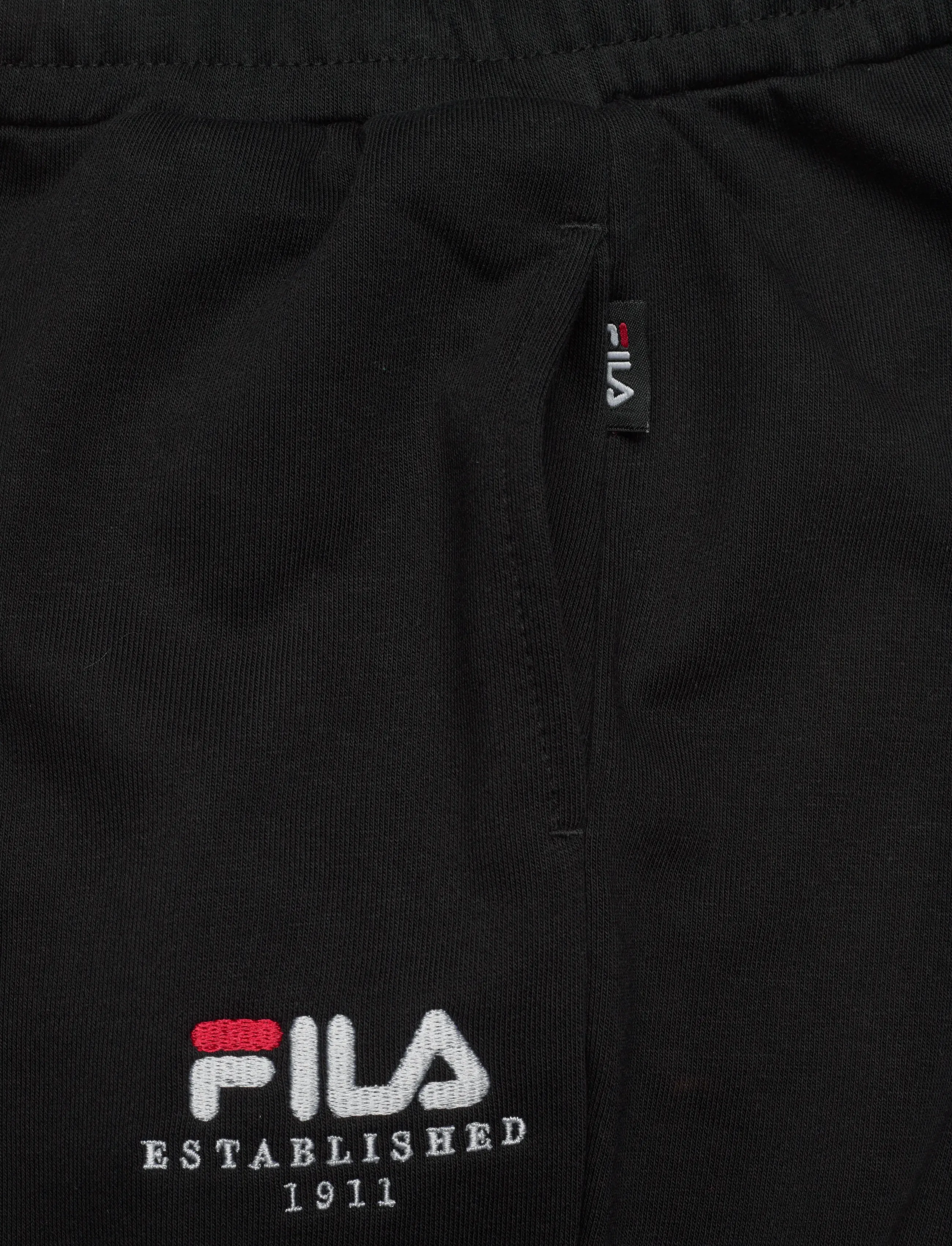 FILA - CARISIO regular logo sweatpants - sweatpants - black - 3
