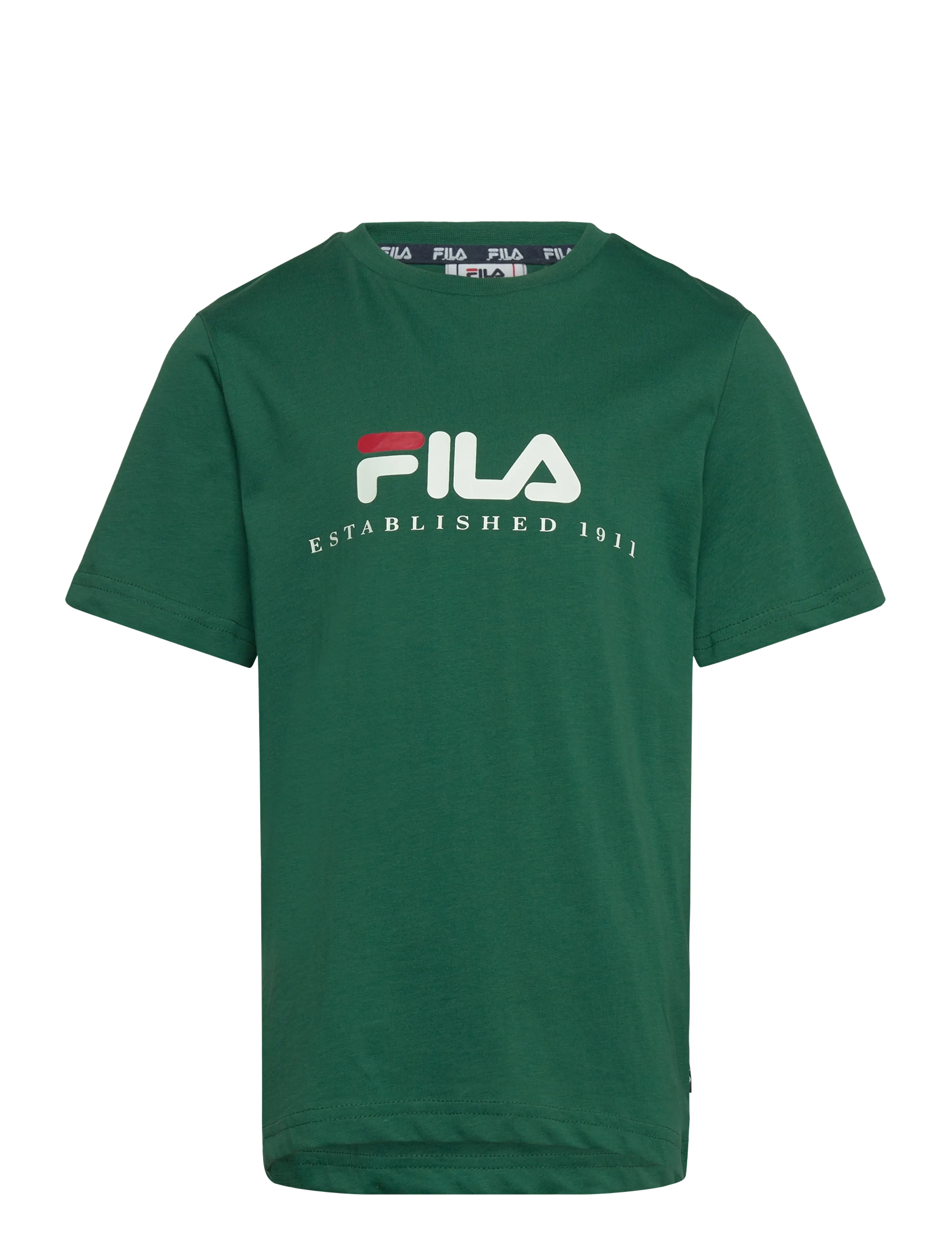 FILA CARISIO regular logo t-shirt - Overdele - POSY GREEN / green