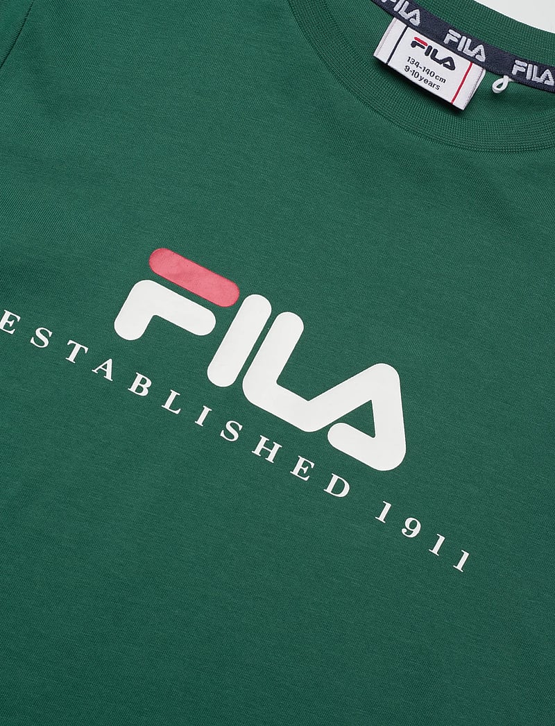 FILA - CARISIO regular logo t-shirt - kurzärmelig - posy green - 2