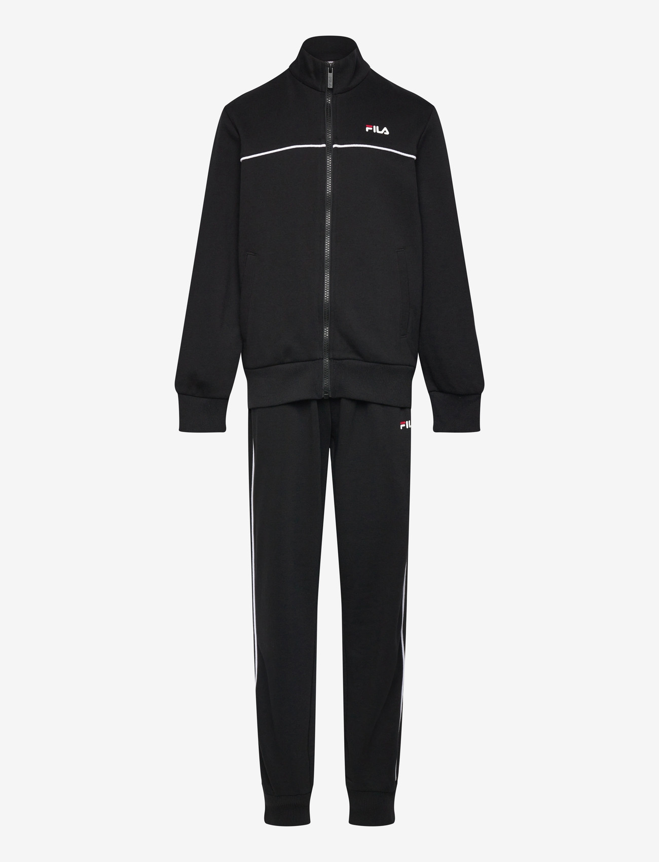 FILA - CAMPOSTINO regular track suit - joggingset & tvådelade set - black - 0