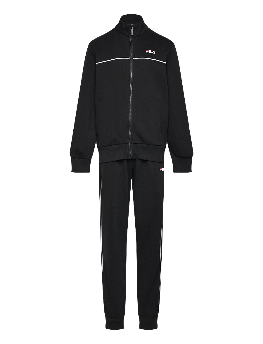 FILA - CAMPOSTINO regular track suit - trainingsanzug - black - 0