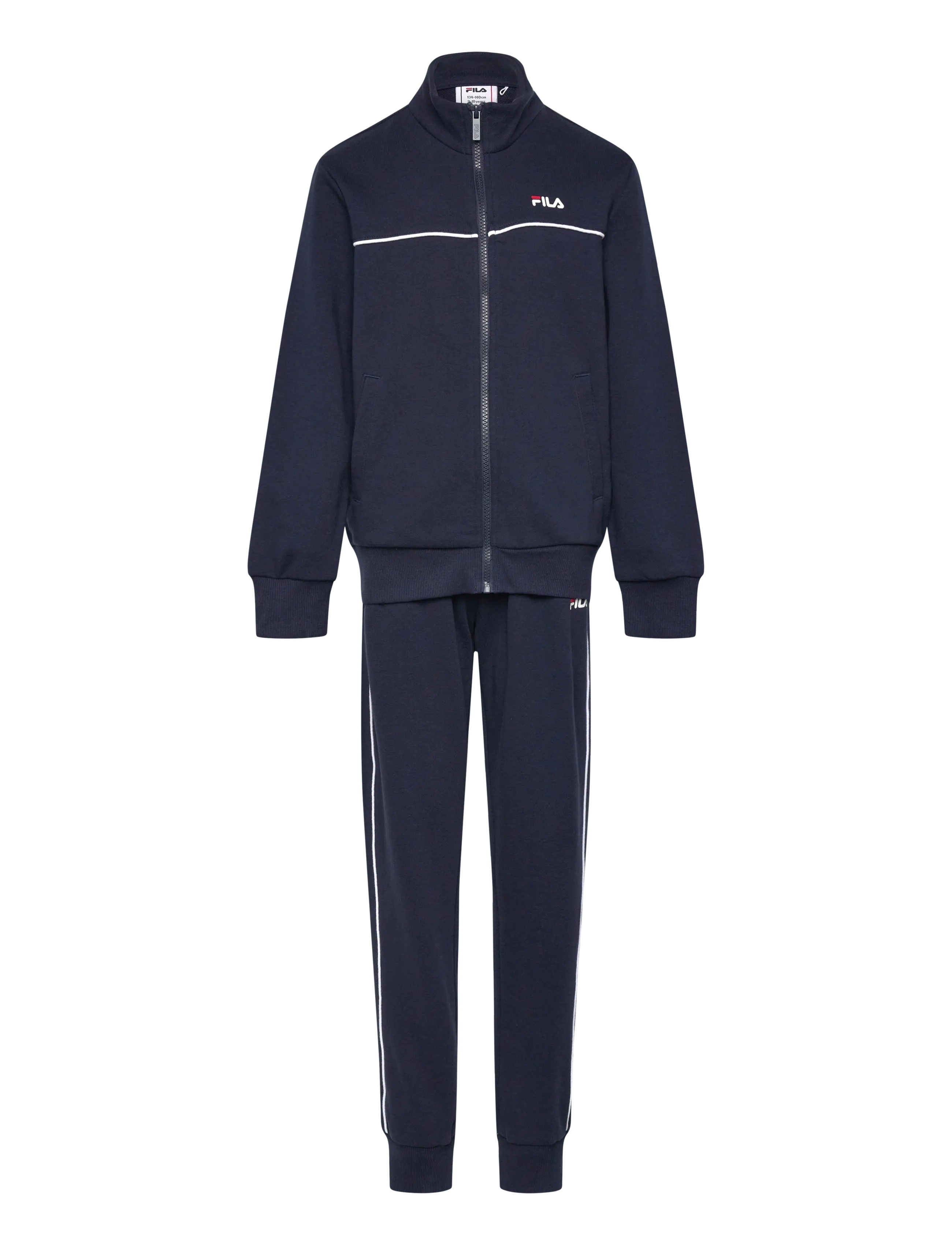 FILA Campostino Regular Track Suit, 158-164, Navy, Sport > Træningsdragter, Børn