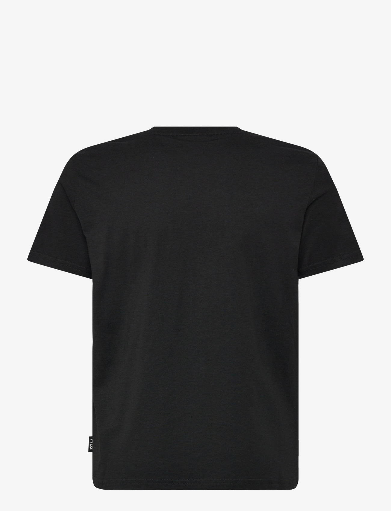 FILA - RIFREDI regular graphic t-shirt - kortærmede t-shirts - black - 1