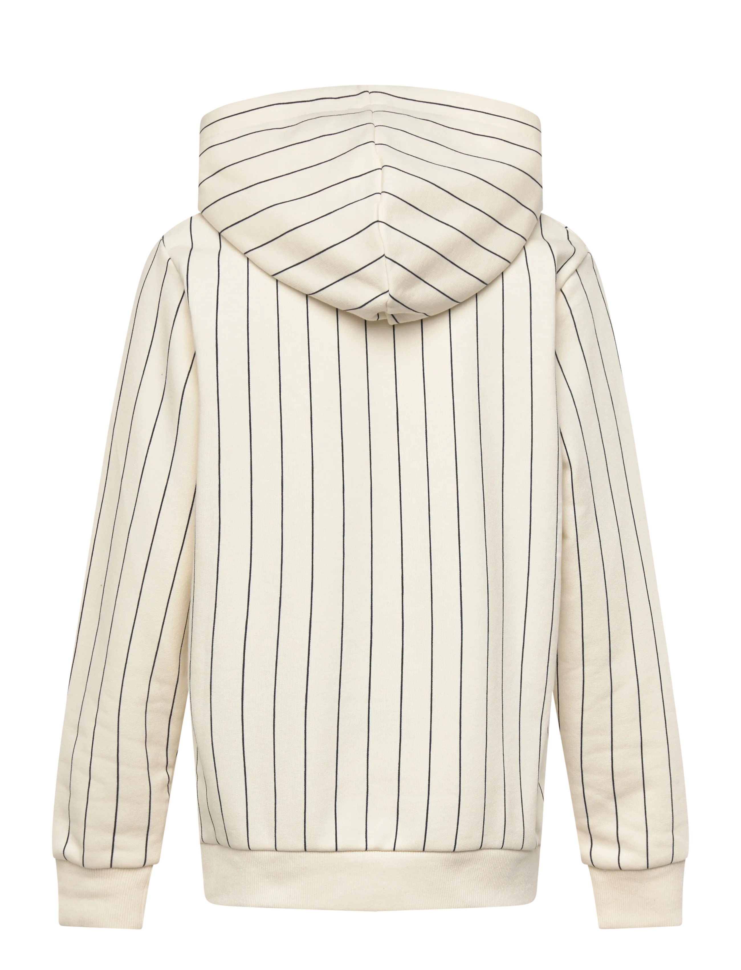 FILA - RIFREDI relaxed graphic pinstriped hoodie - hættetrøjer - egret / black iris striped (2/1) - 1