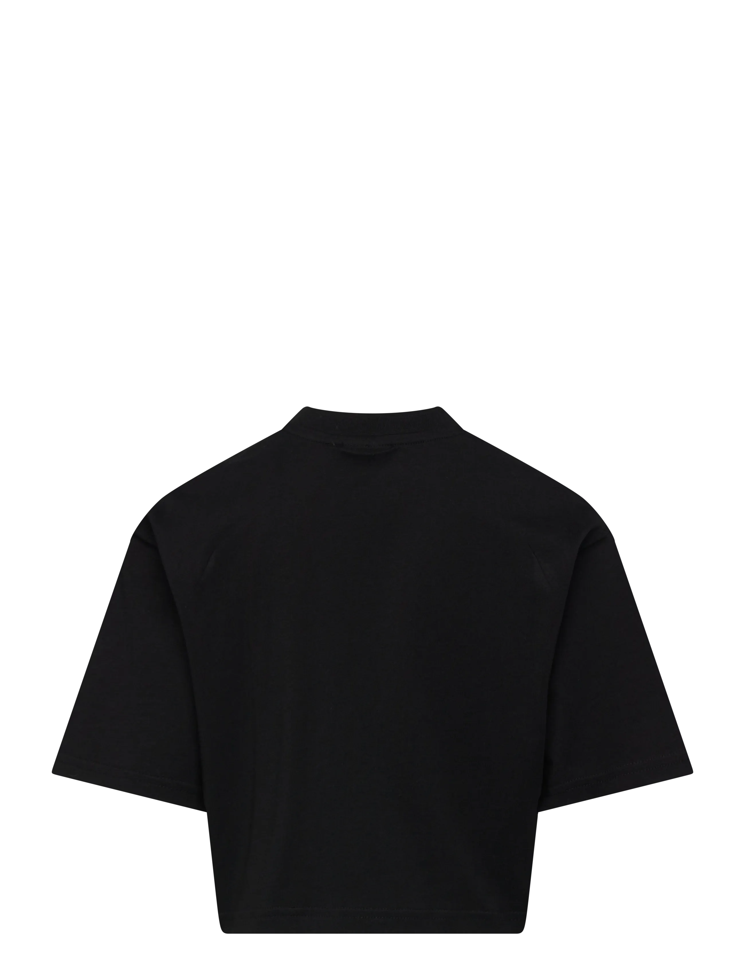 FILA - RIFREDI boxy cropped graphic t-shirt - stutterma bolir - black - 1