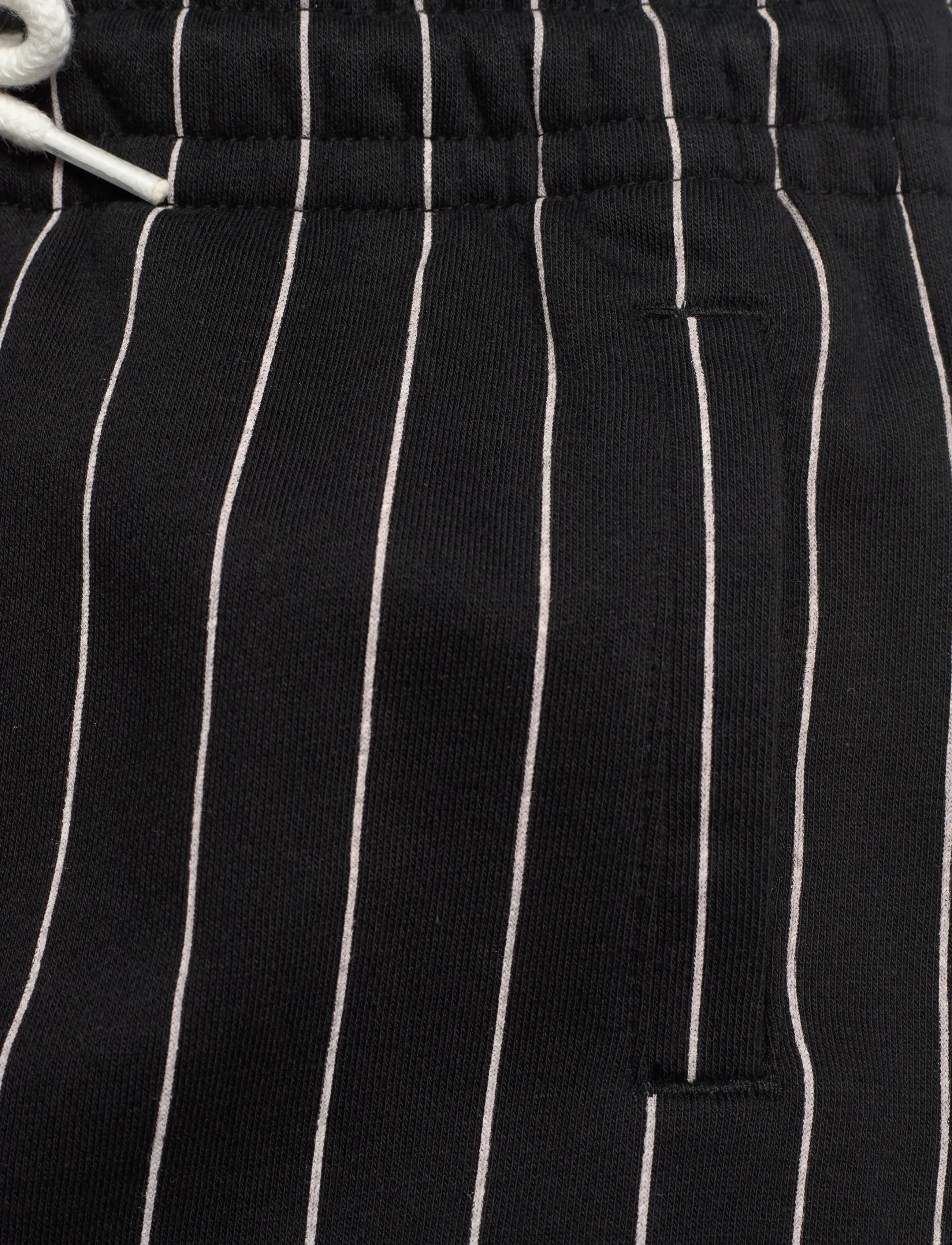 FILA - RIFREDI wide graphic pinstriped sweatpants - dressipüksid - black / egret striped (2/1) - 2