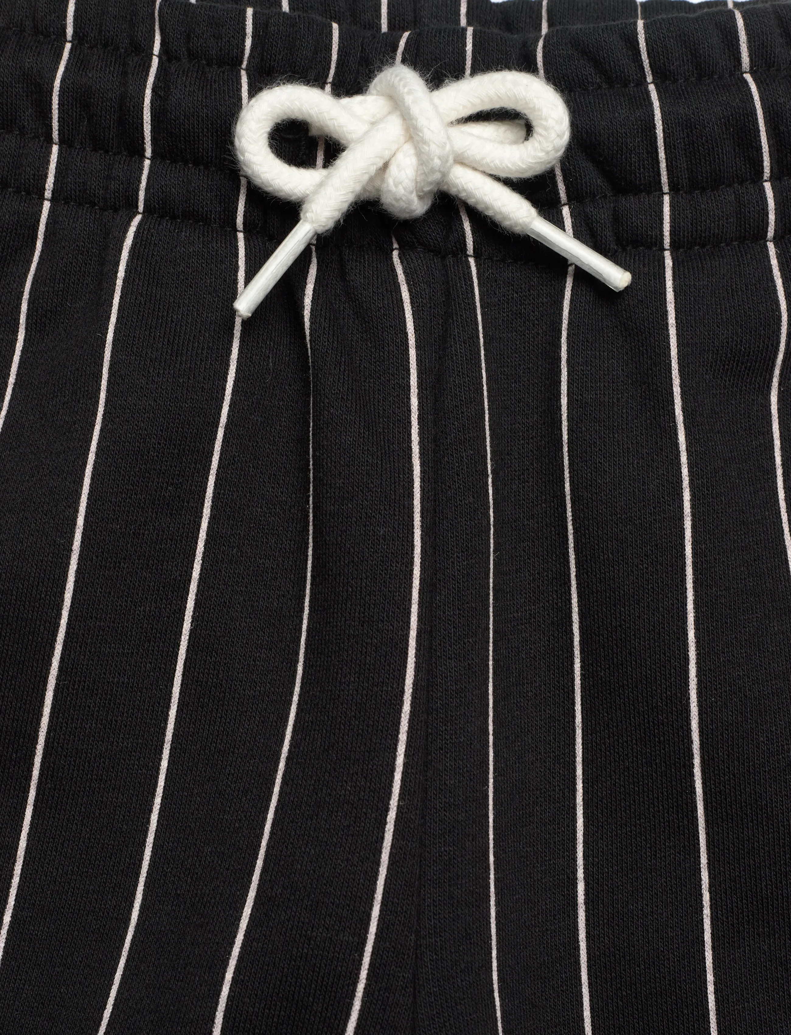 FILA - RIFREDI wide graphic pinstriped sweatpants - dressipüksid - black / egret striped (2/1) - 3