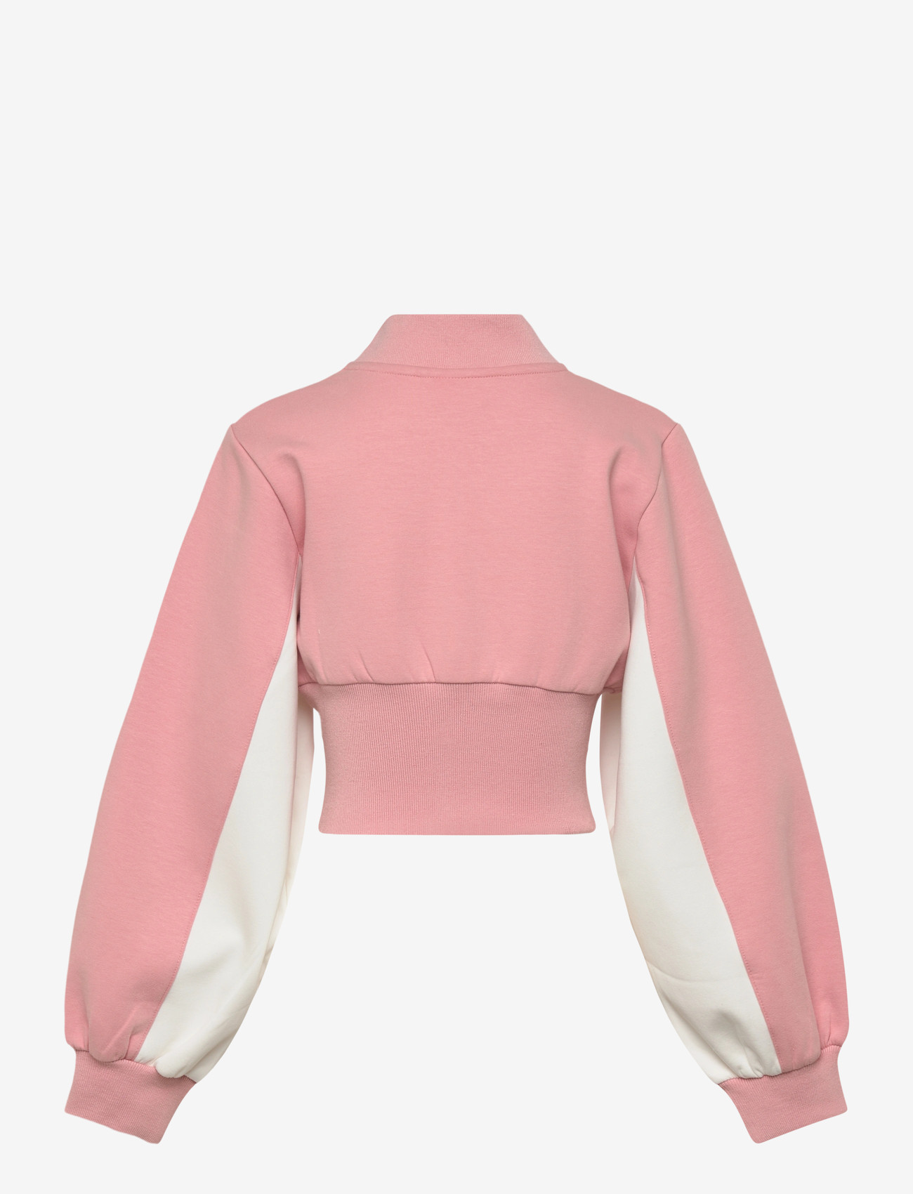 FILA - LECORE high rib scuba track jacket - sweatshirts - mellow rose-egret - 1
