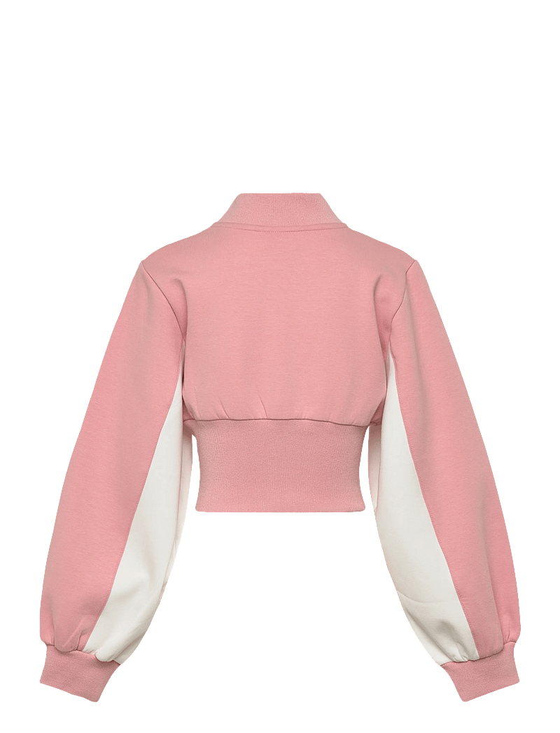 FILA - LECORE high rib scuba track jacket - sweatshirts - mellow rose-egret - 1