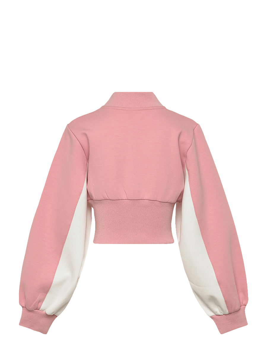 FILA - LECORE high rib scuba track jacket - sweatshirts - mellow rose-egret - 1