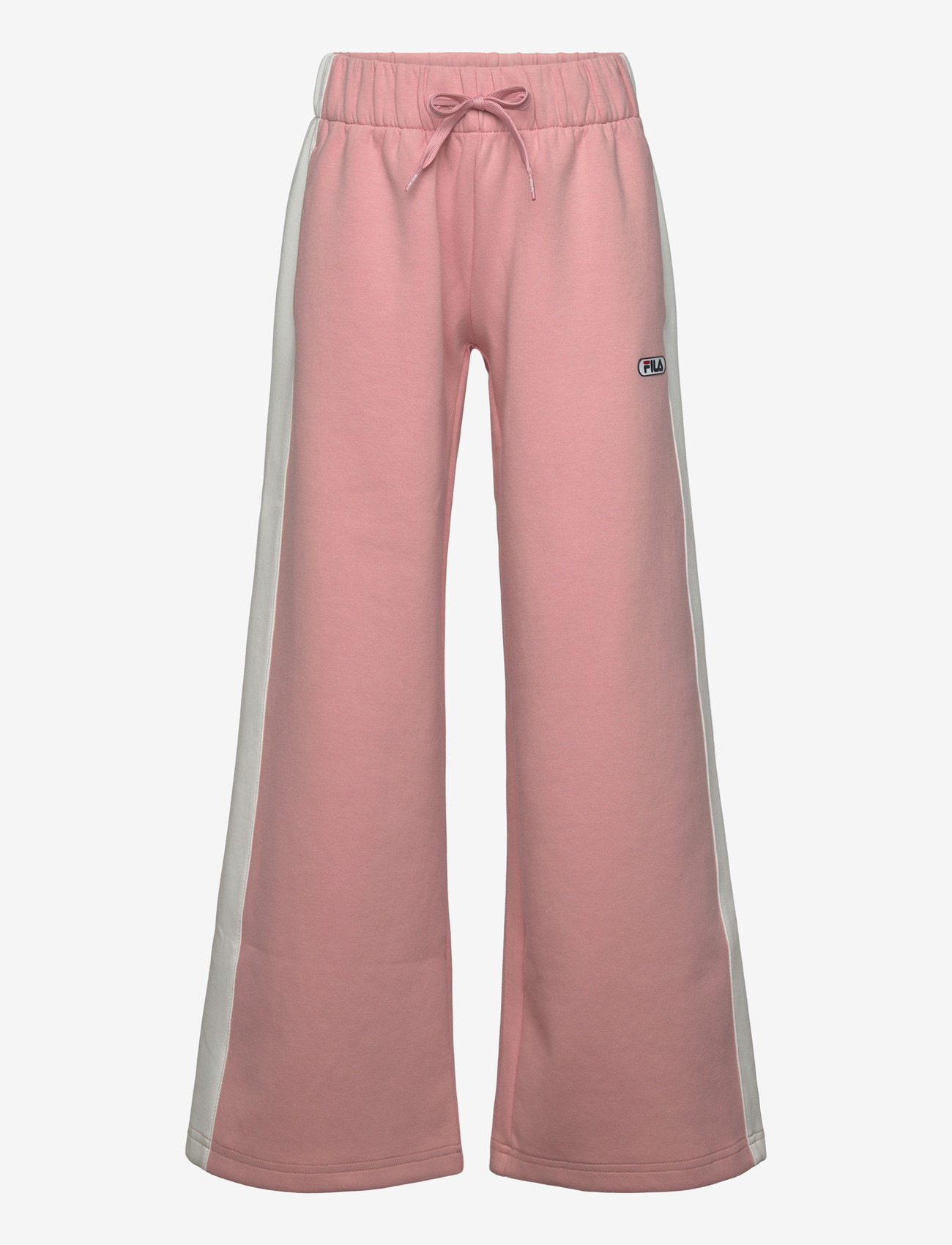FILA - LECORE wide contrast panel scuba track pants - sweatpants - mellow rose-egret - 0
