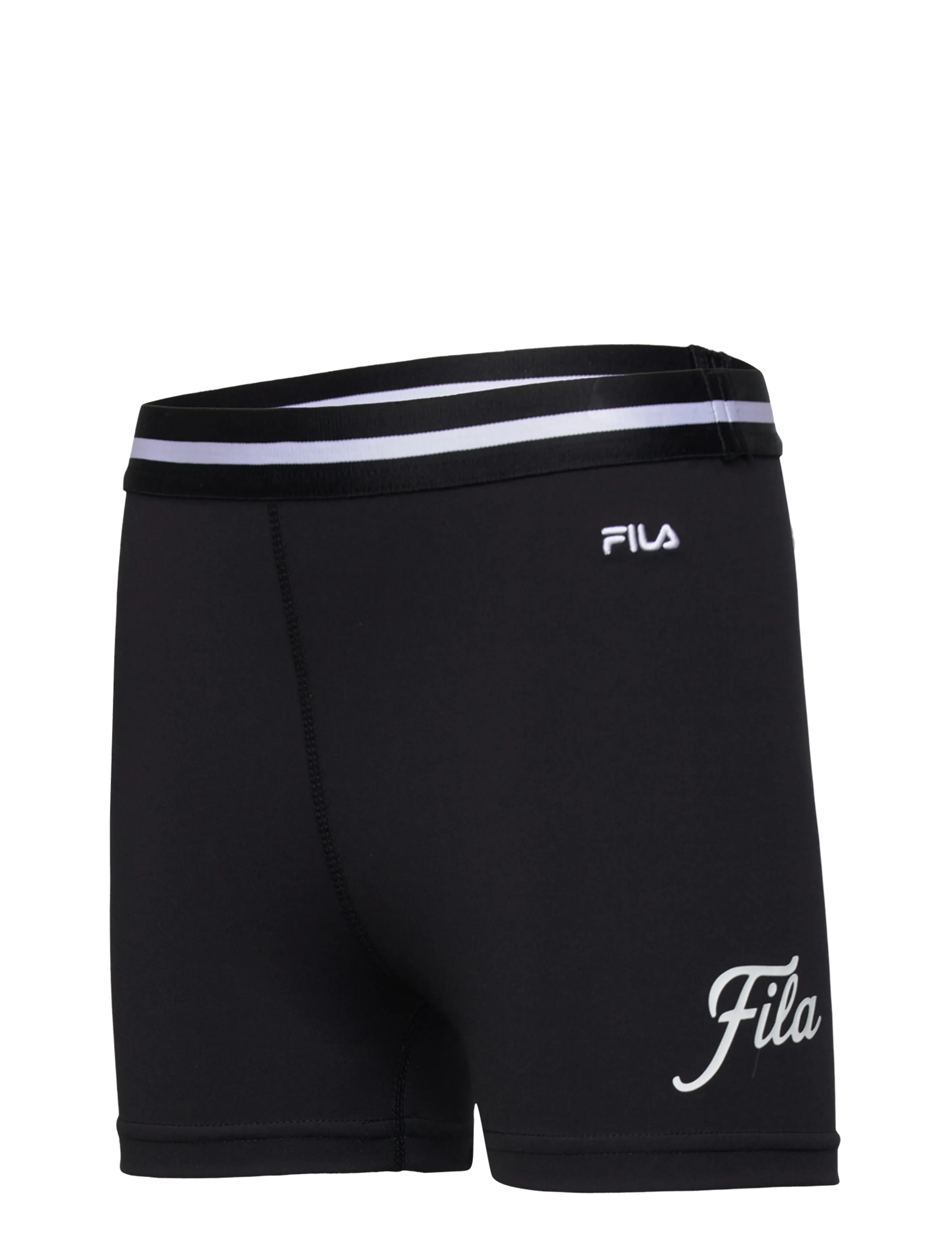FILA - LUNATA graphic taped shorts - sport shorts - black - 2