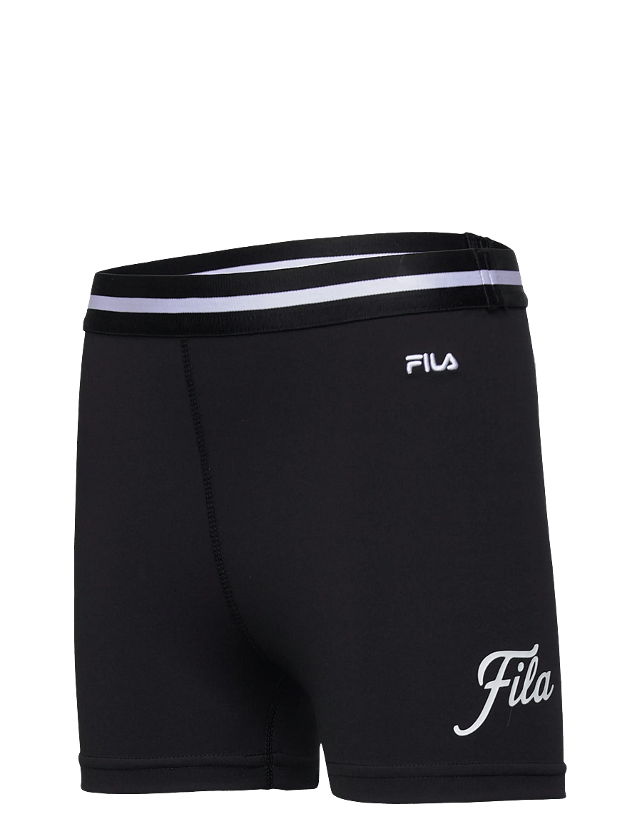 FILA - LUNATA graphic taped shorts - sportsshorts - black - 2