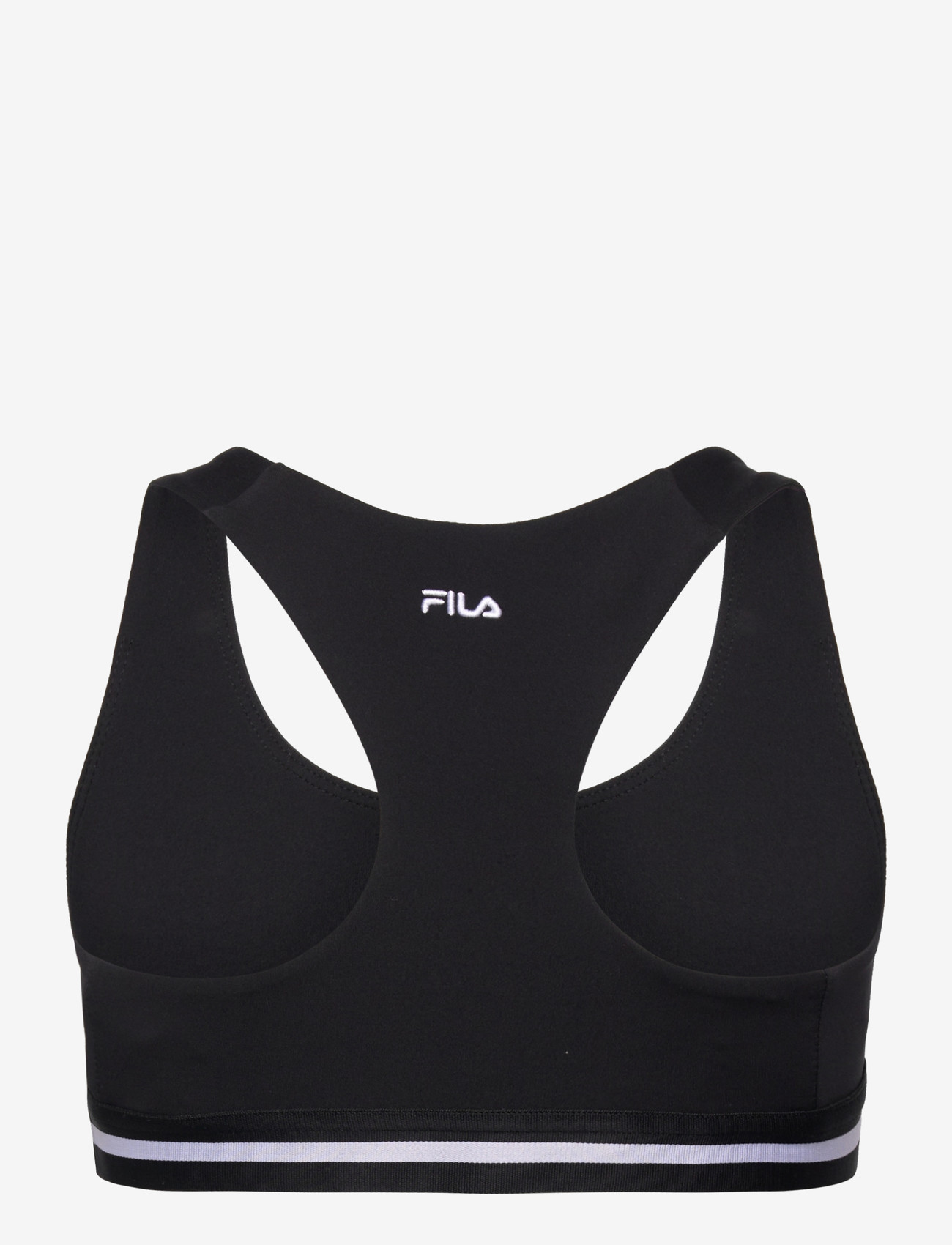 FILA - LUNATA graphic taped bra top - alussärgid - black - 1